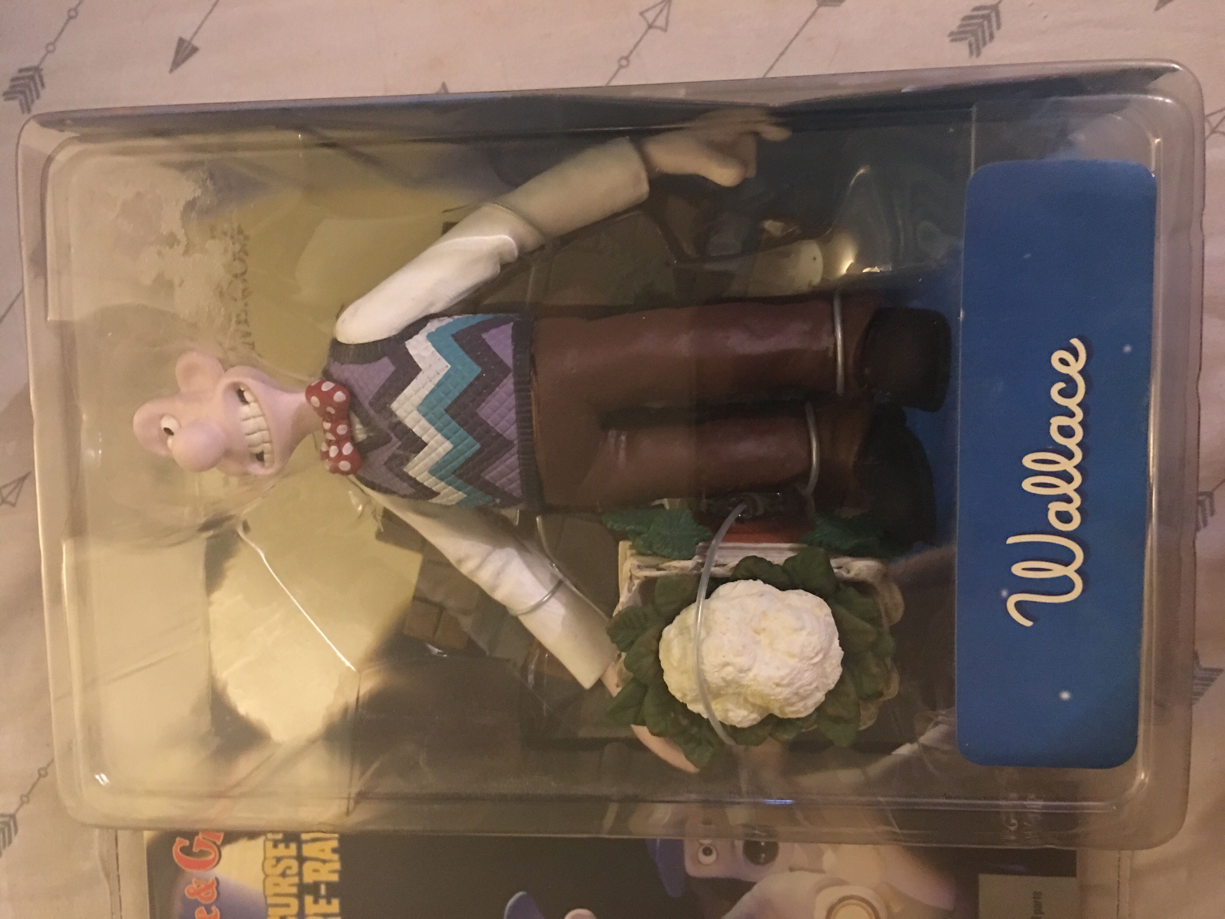 Wallace - Aardman Animations Limited (Wallace & Gromit: The Curse of the Were-Rabbit) action figure collectible [Barcode 787926650013] - Main Image 1