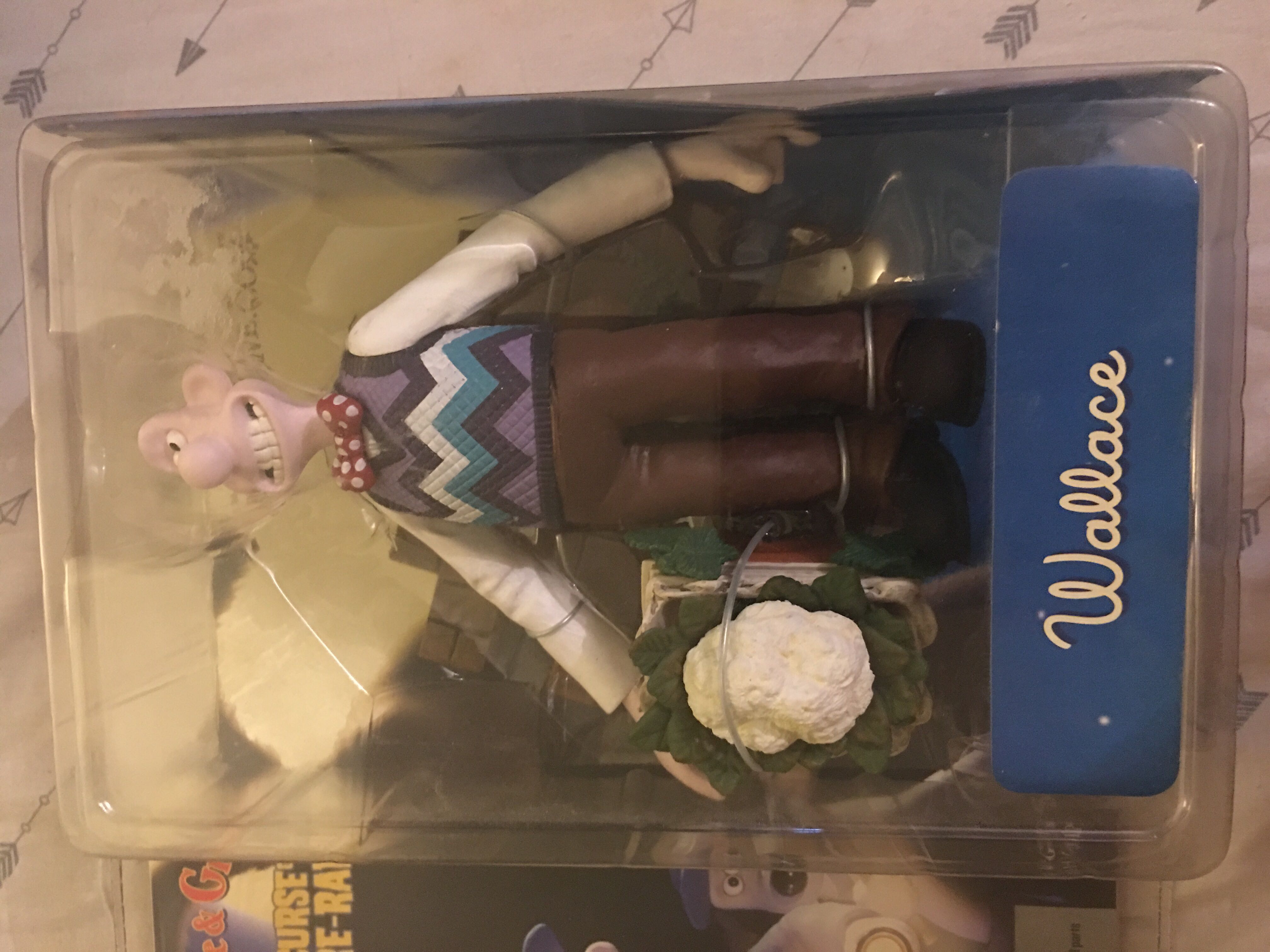 Wallace - Aardman Animations Limited (Wallace & Gromit: The Curse of the Were-Rabbit) action figure collectible [Barcode 787926650013] - Main Image 1