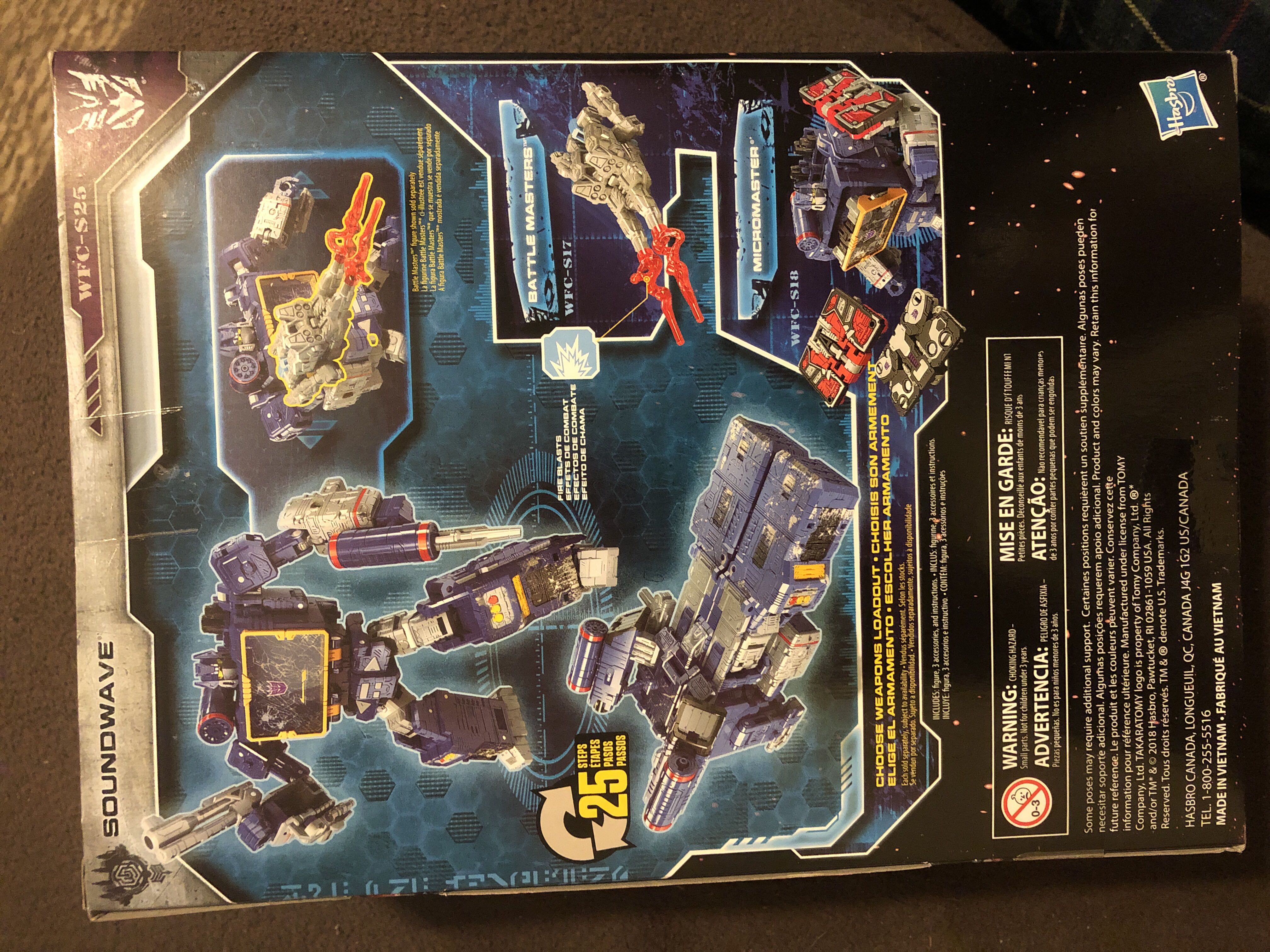 Transformers WFC Siege Soundwave - Hasbro (Decepticon) action figure collectible [Barcode 630509777631] - Main Image 2