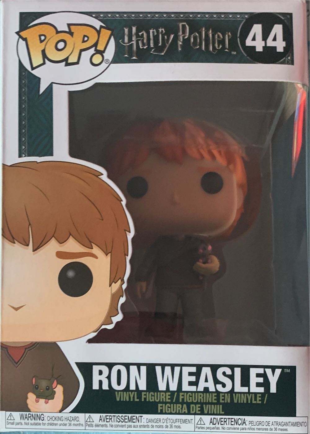 POP! Ron Weasley #44  action figure collectible [Barcode 889698149389] - Main Image 1