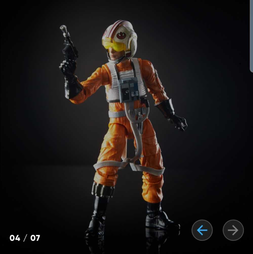 Luke Skywalker - Hasbro (Black Series) (Star Wars - The Black Series (Archive)) action figure collectible [Barcode 630509766550] - Main Image 4