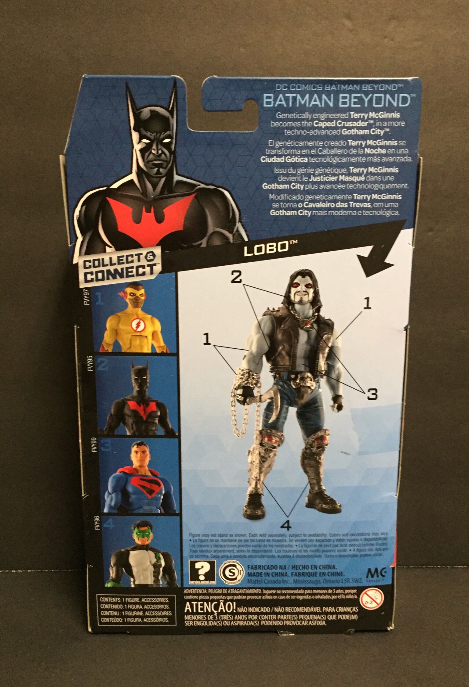 DC Multiverse Mattel Batman Beyond - DC Multiverse (Mattel) (DC Multiverse - Lobo) action figure collectible [Barcode 887961670523] - Main Image 2