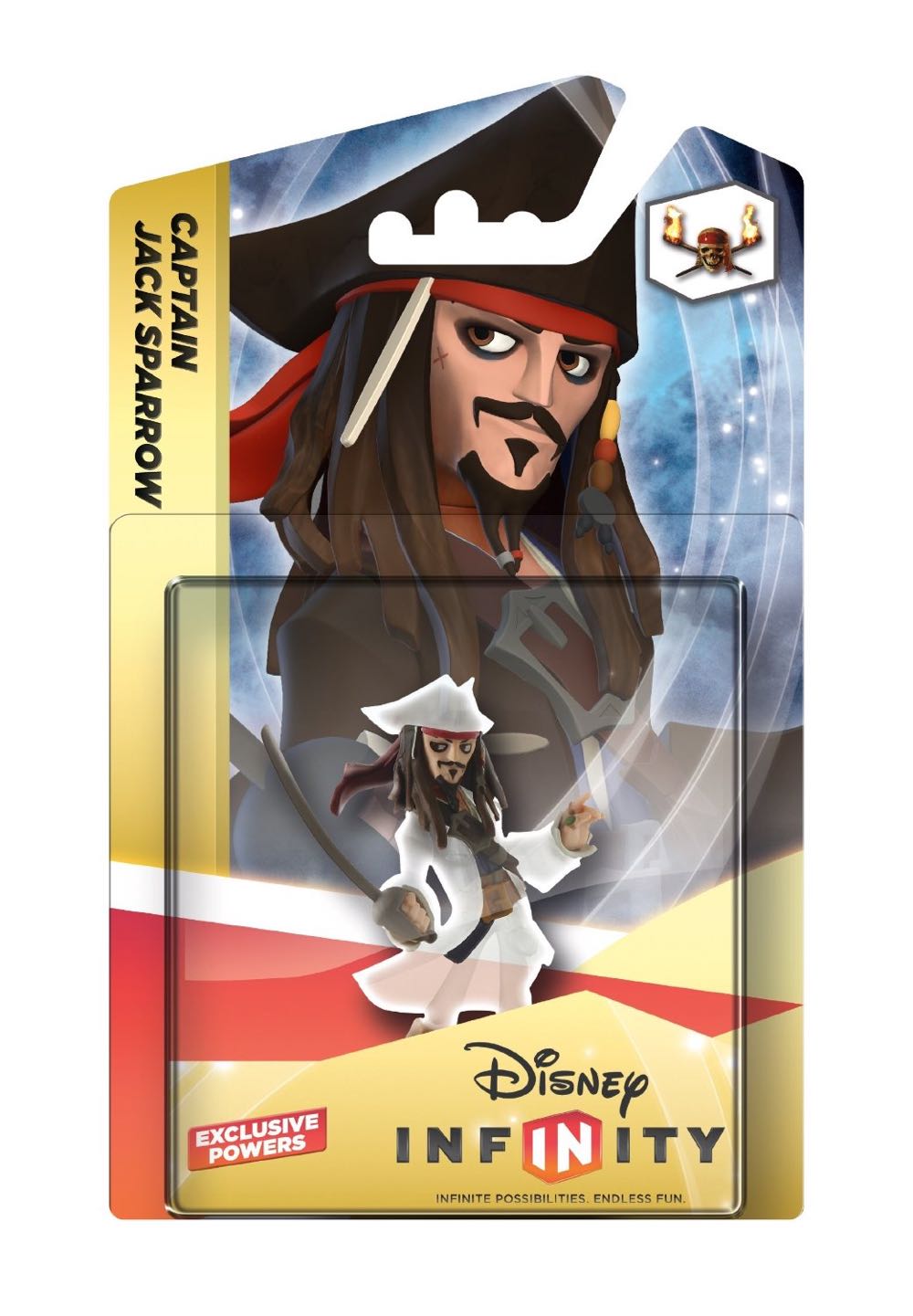 Disney Infinity 1.0 Jack Sparrow Crystal  (Disney Infinity 1.0 Crystal) action figure collectible - Main Image 2