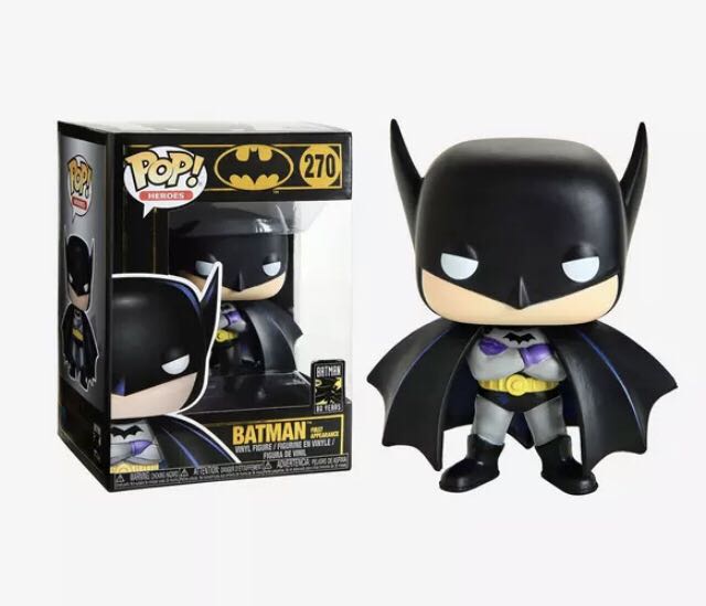 POP! Batman - #27 (Batman First Appearance)  - Funko (POP! HEROES) action figure collectible [Barcode 889698372145] - Main Image 2