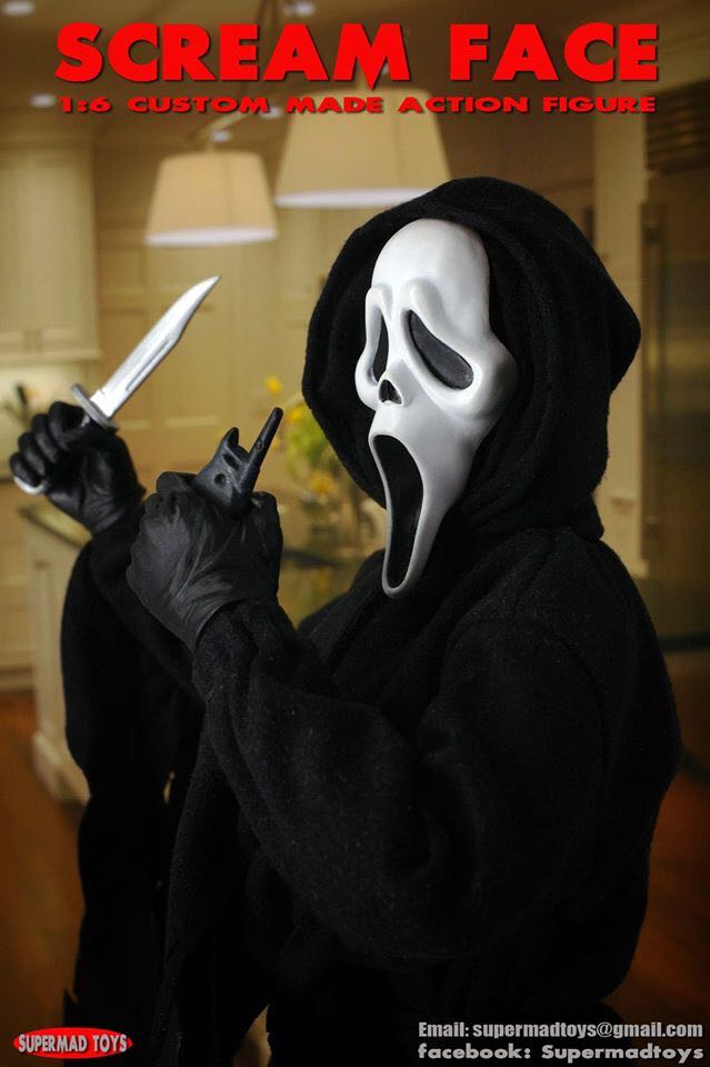 Ghostface - Supermad Toys - Supermad Toys (Scream) action figure collectible - Main Image 2