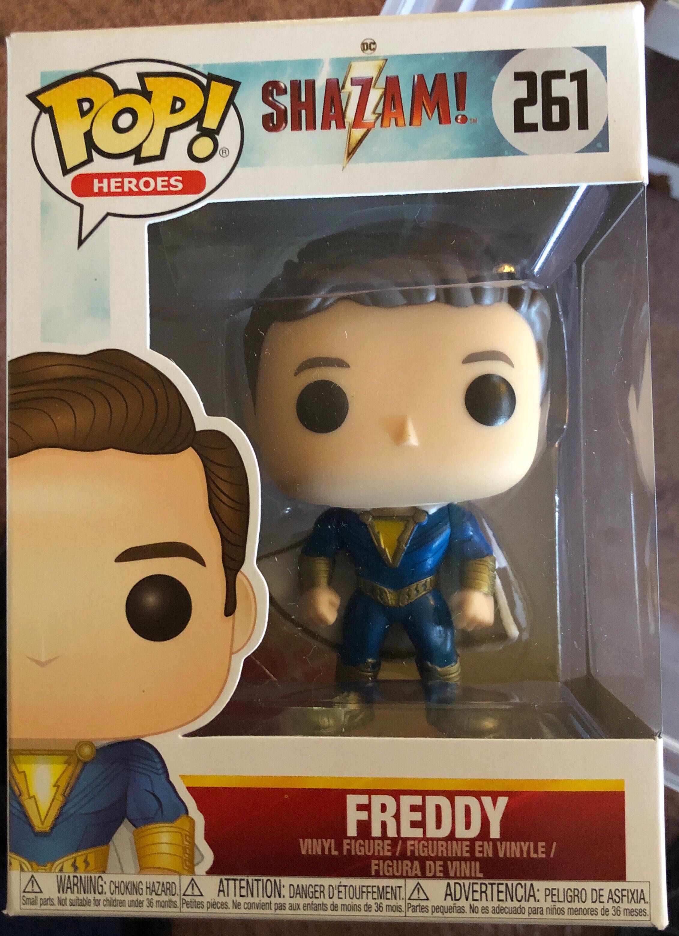 Shazam: Freddy #261 - Funko (Shazam) (POP! HEROES) action figure collectible [Barcode 889698368094] - Main Image 2