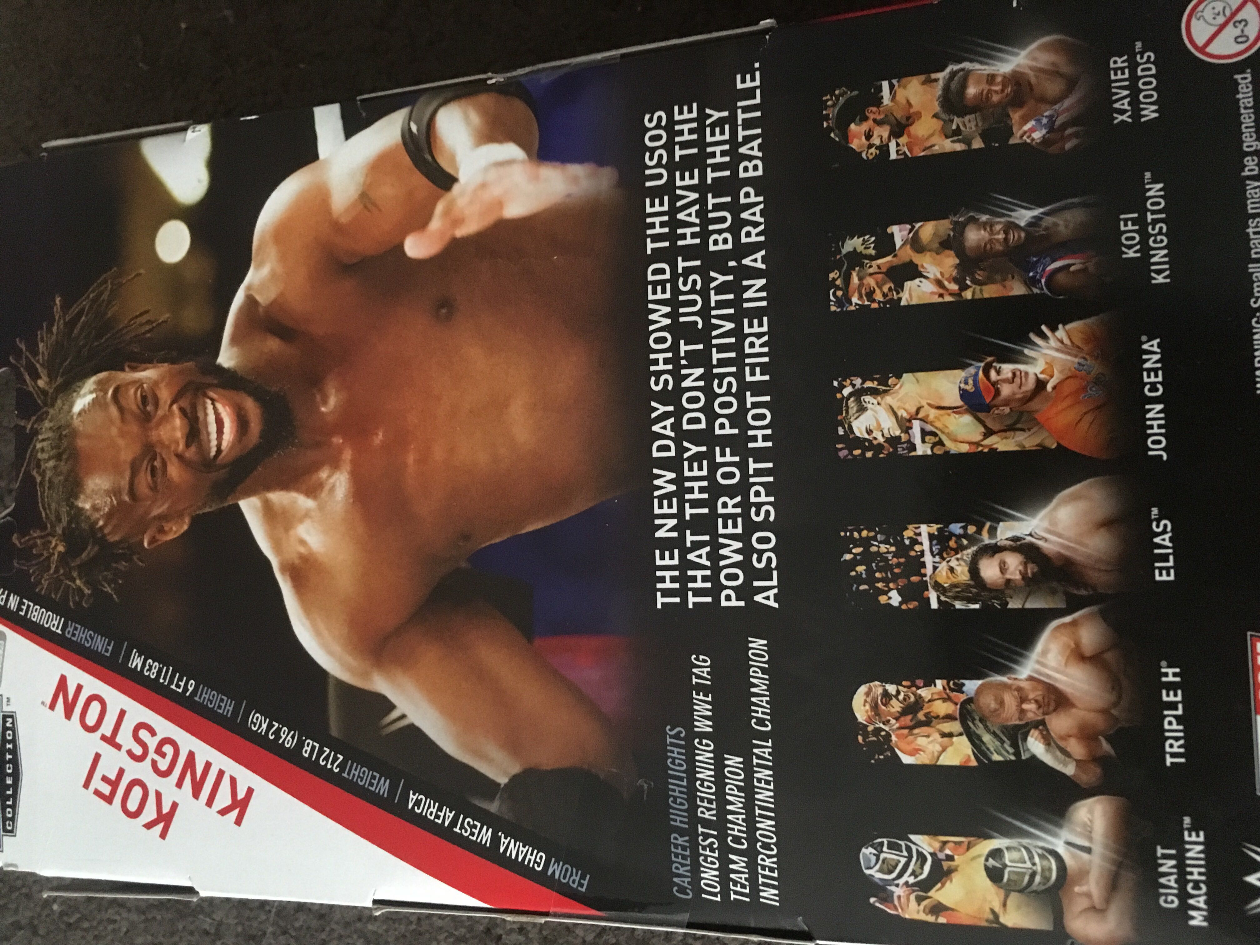 Kofi Kingston  - Mattel (WWE Elite Collection) action figure collectible [Barcode 887961572919] - Main Image 2