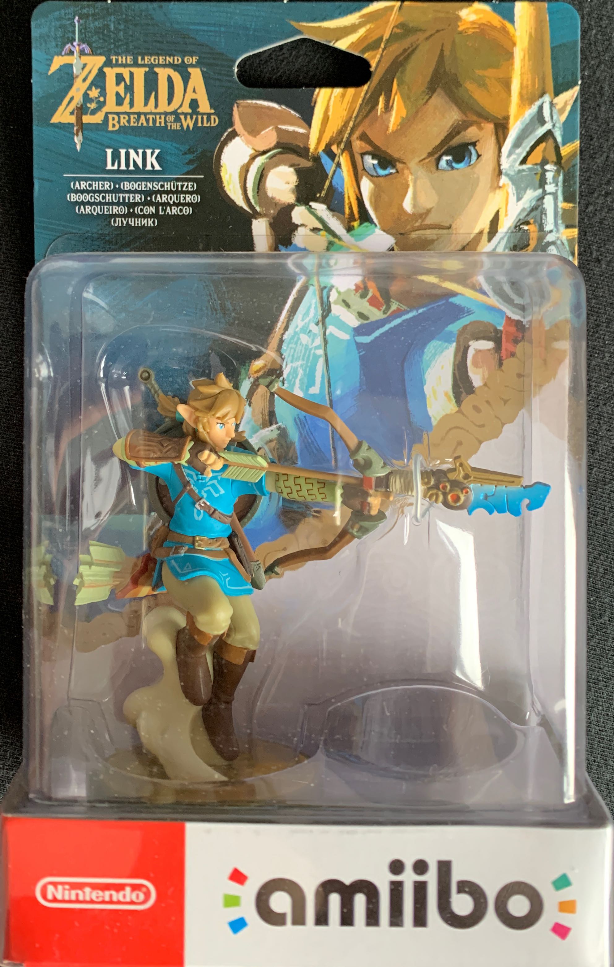 Link (Archer) - Nintendo (The Legend Of Zelda: Breath of the Wild) action figure collectible [Barcode 045496380250] - Main Image 1