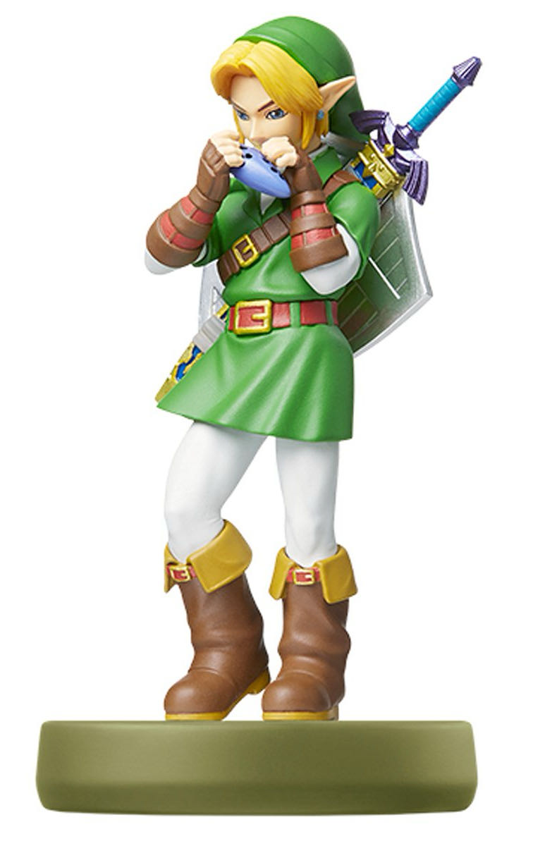 Amiibo: Link Ocarina of Time - Nintendo (Amiibo - Legend of Zelda) action figure collectible [Barcode 045496380366] - Main Image 2