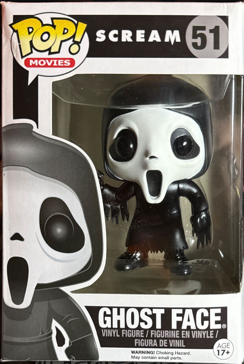 Ghostface - Funko (Scream) action figure collectible [Barcode 830395033600] - Main Image 2