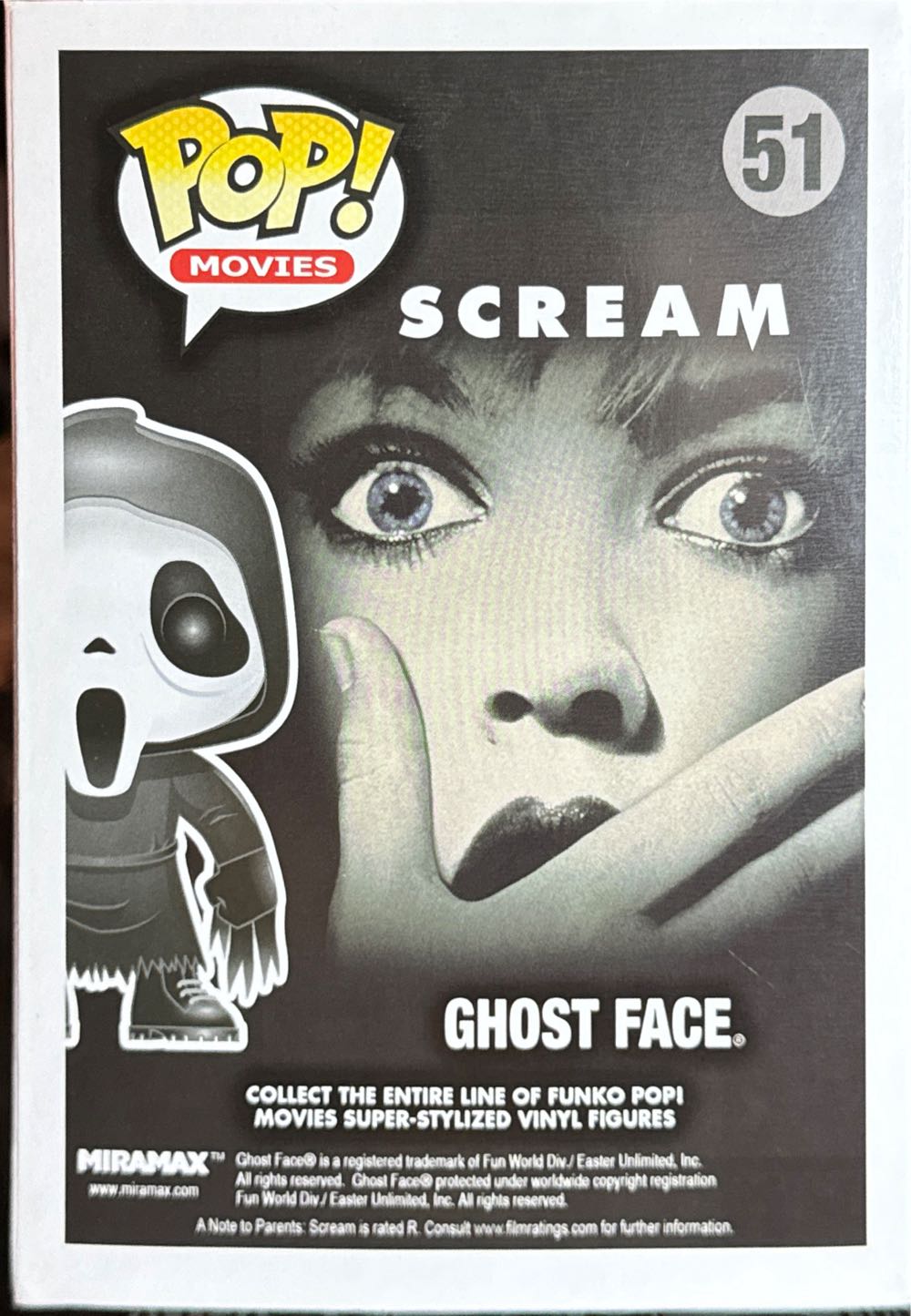 Ghostface - Funko (Scream) action figure collectible [Barcode 830395033600] - Main Image 3