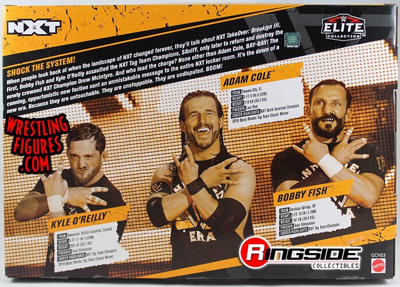 The Undisputed Era - Mattel (WWE Epic Moments) action figure collectible [Barcode 887961731583] - Main Image 2