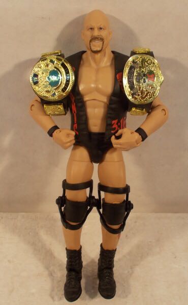 Stone Cold Steve Austin (Flashback) - Mattel (WWE Elite Collection) action figure collectible [Barcode 746775076924] - Main Image 3