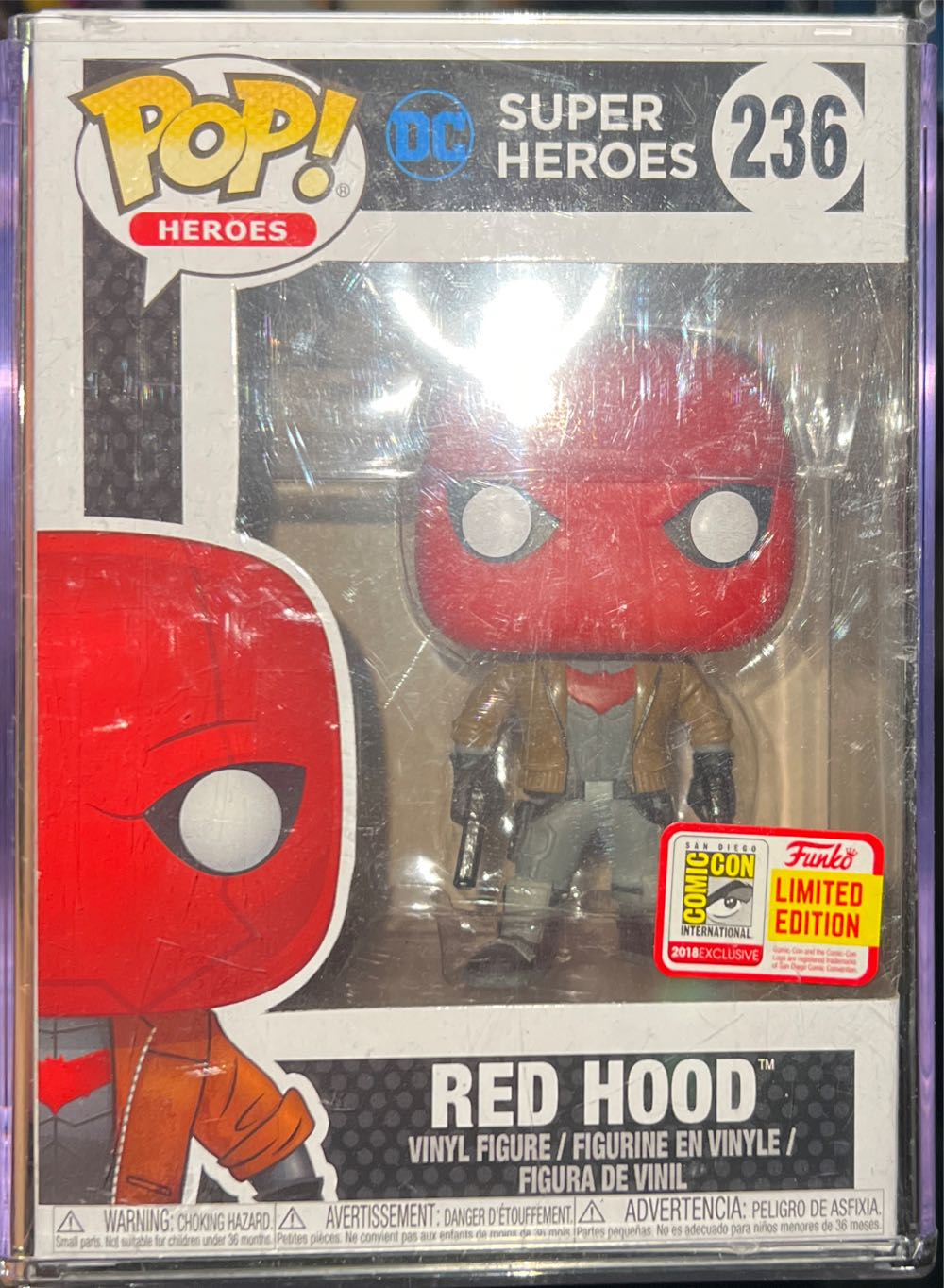 Red Hood #236 (2018 Summer Convention Exclusive)  (Funko Pop! - DC Comics) action figure collectible [Barcode 889698302951] - Main Image 1