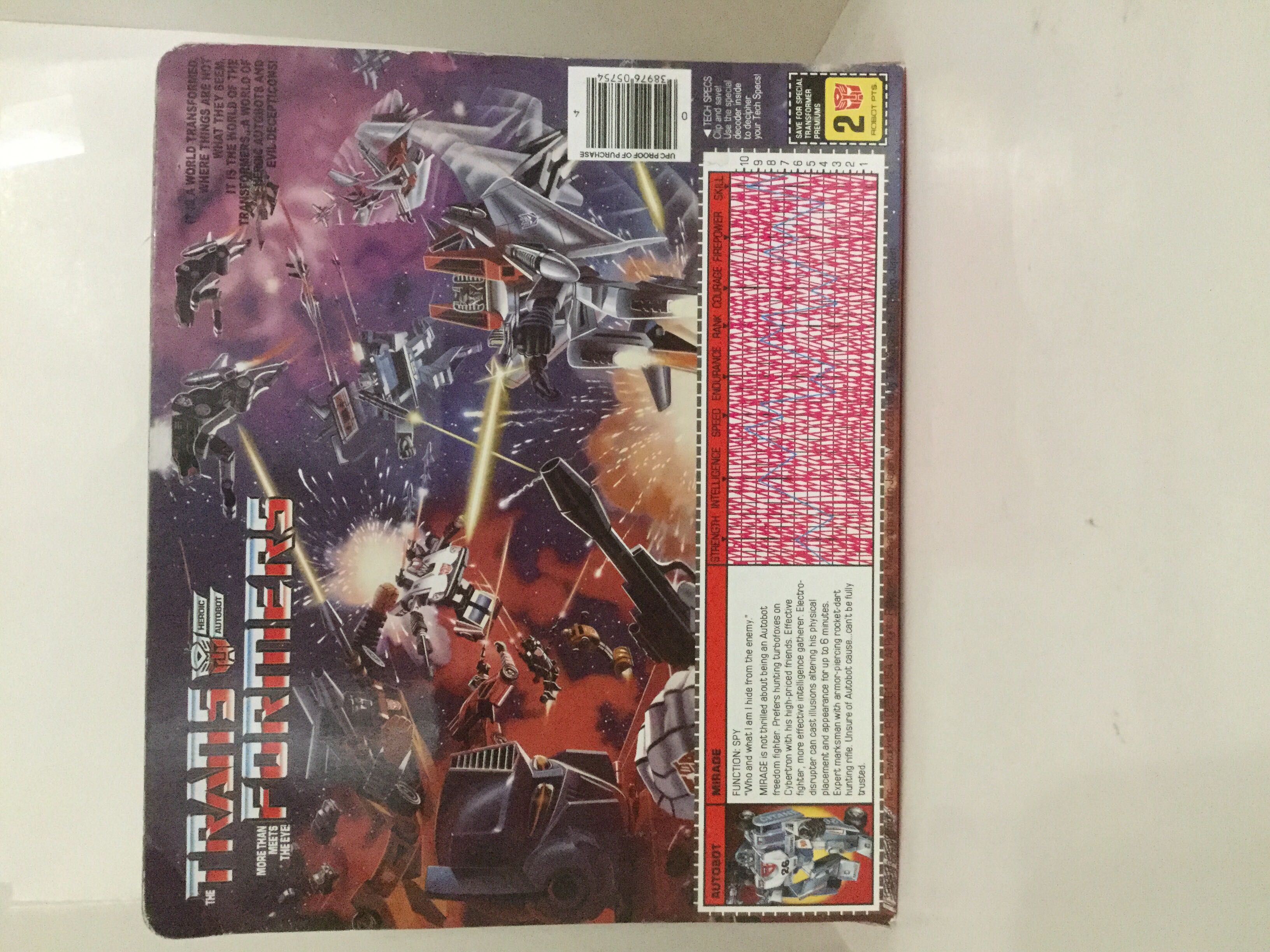 Mirage (KO) - Hasbro (The Transformers) action figure collectible [Barcode 038976057544] - Main Image 2