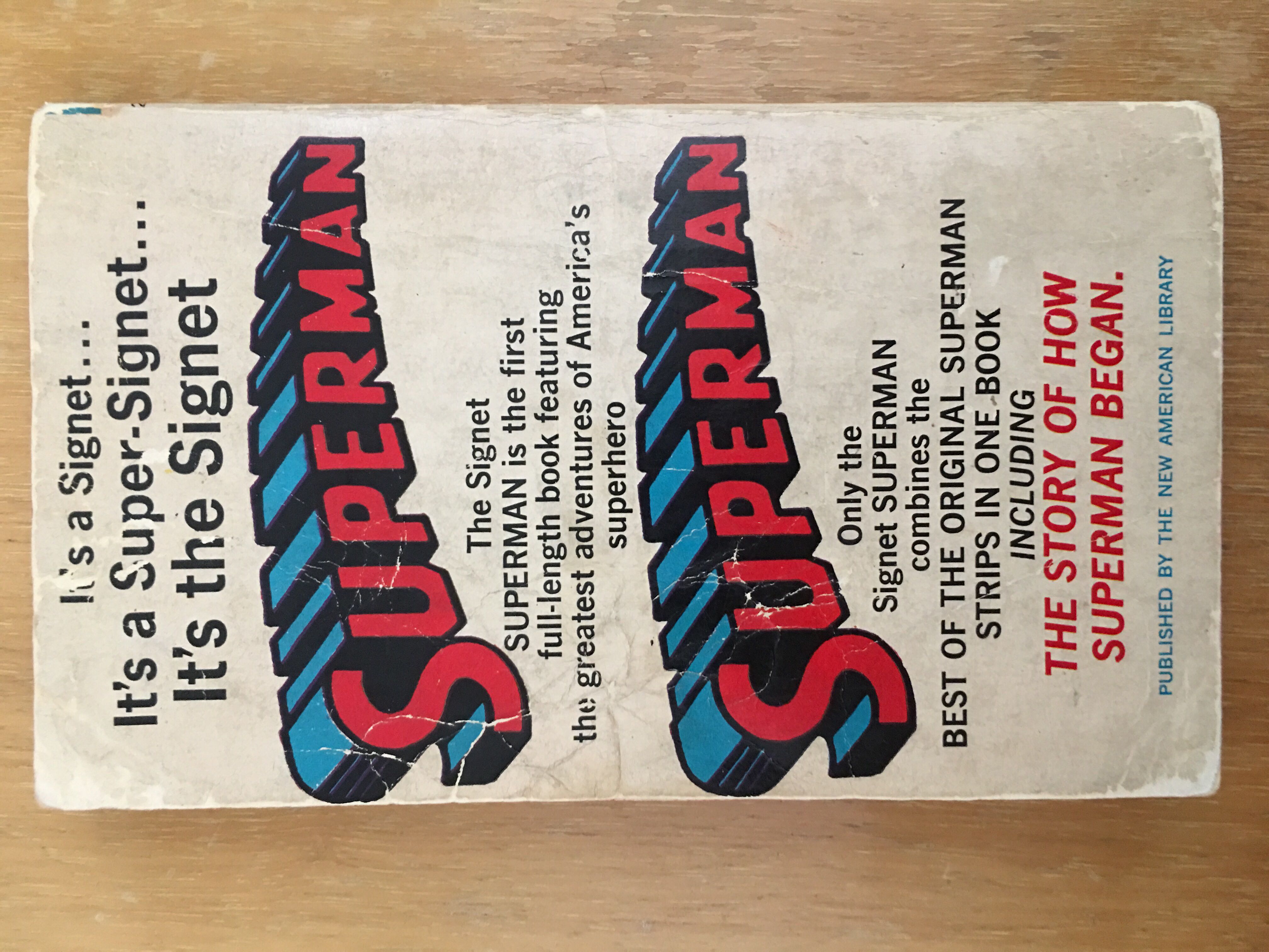 Superman Paperback Book  action figure collectible - Main Image 2