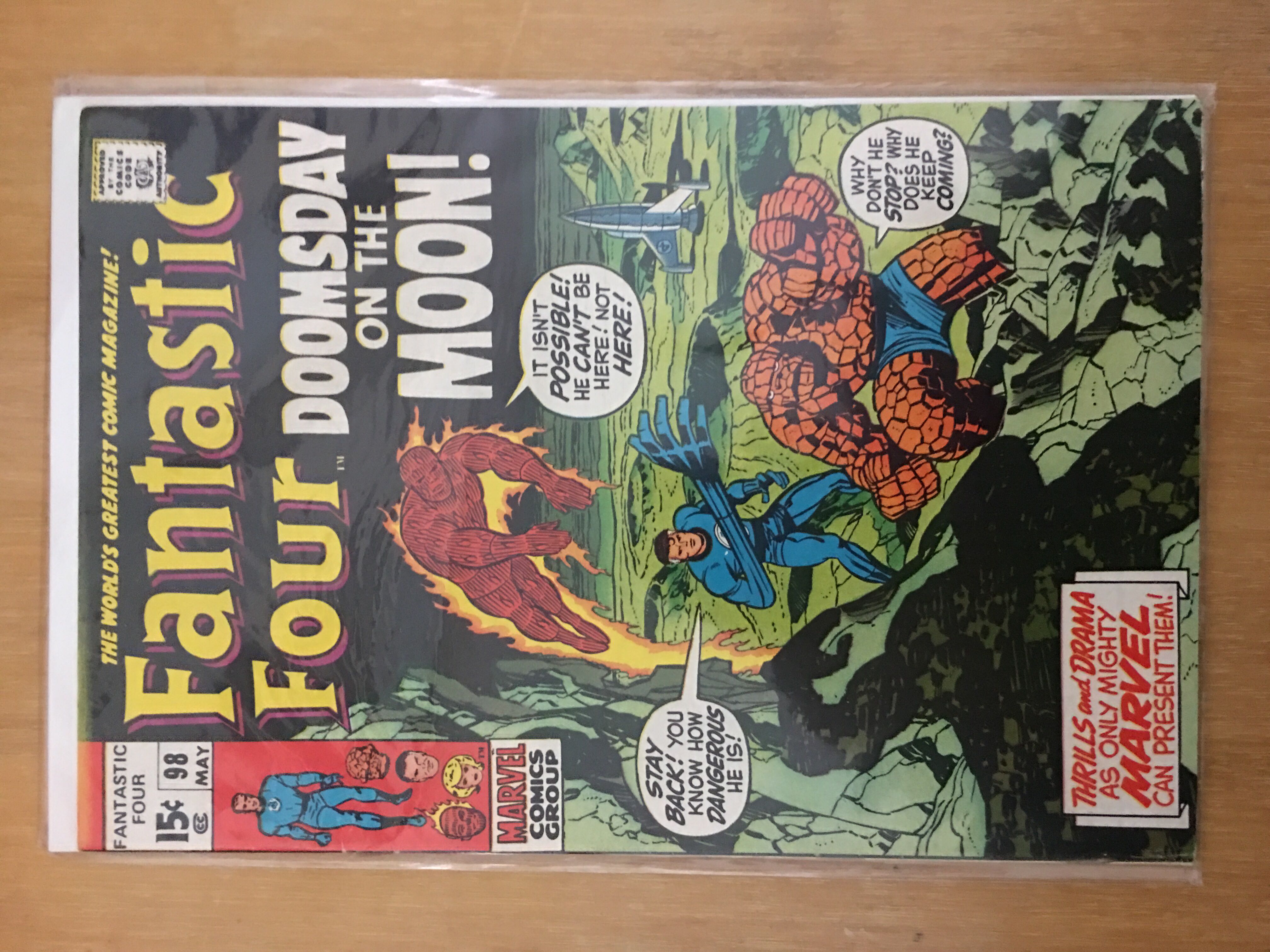 Fantastic Four #98  action figure collectible - Main Image 1