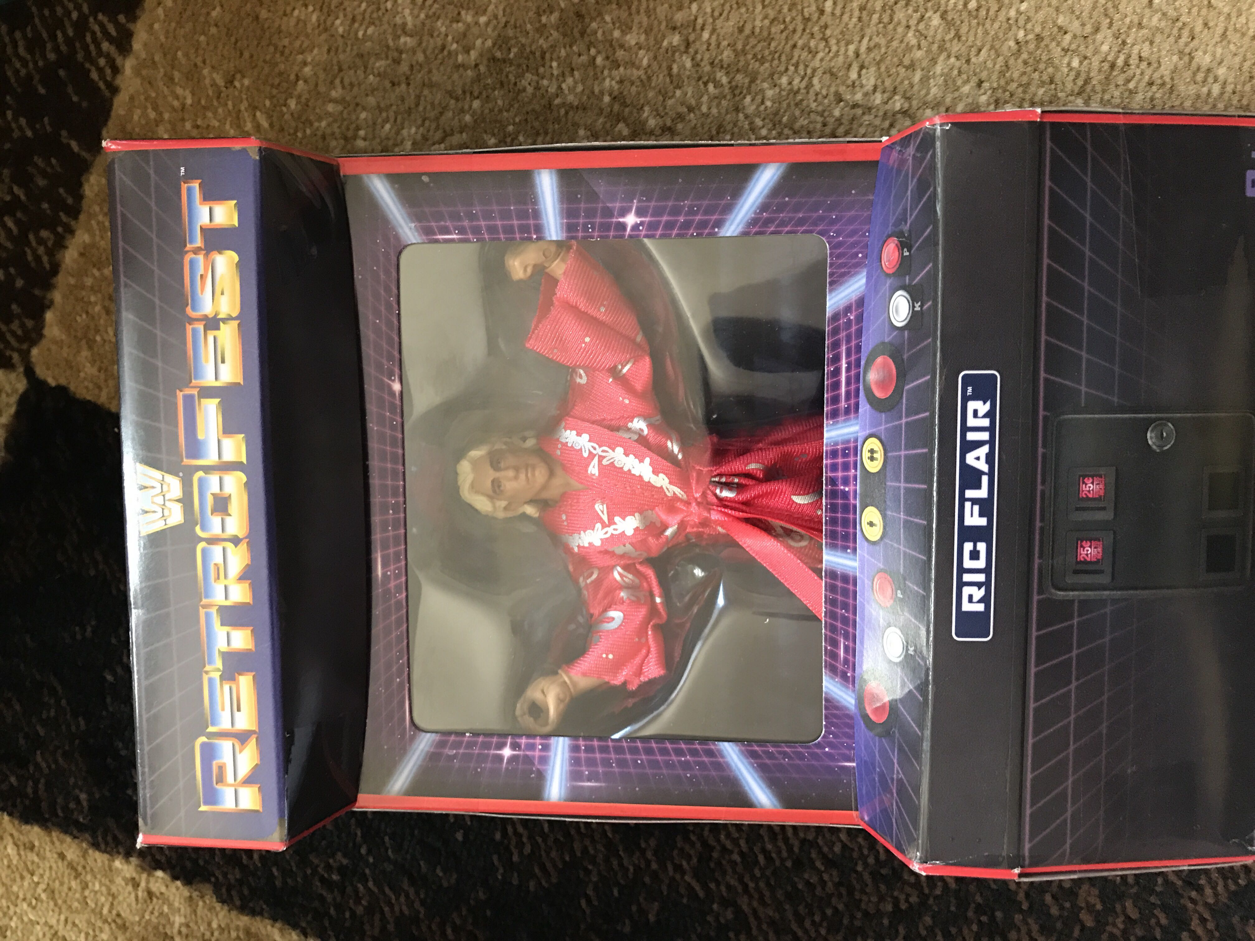 Ric Flair RetroFest - Mattel Wwe (WWE Mattel Elite Game Stop Exclusive RetroFest Series) action figure collectible [Barcode 887961740196] - Main Image 1