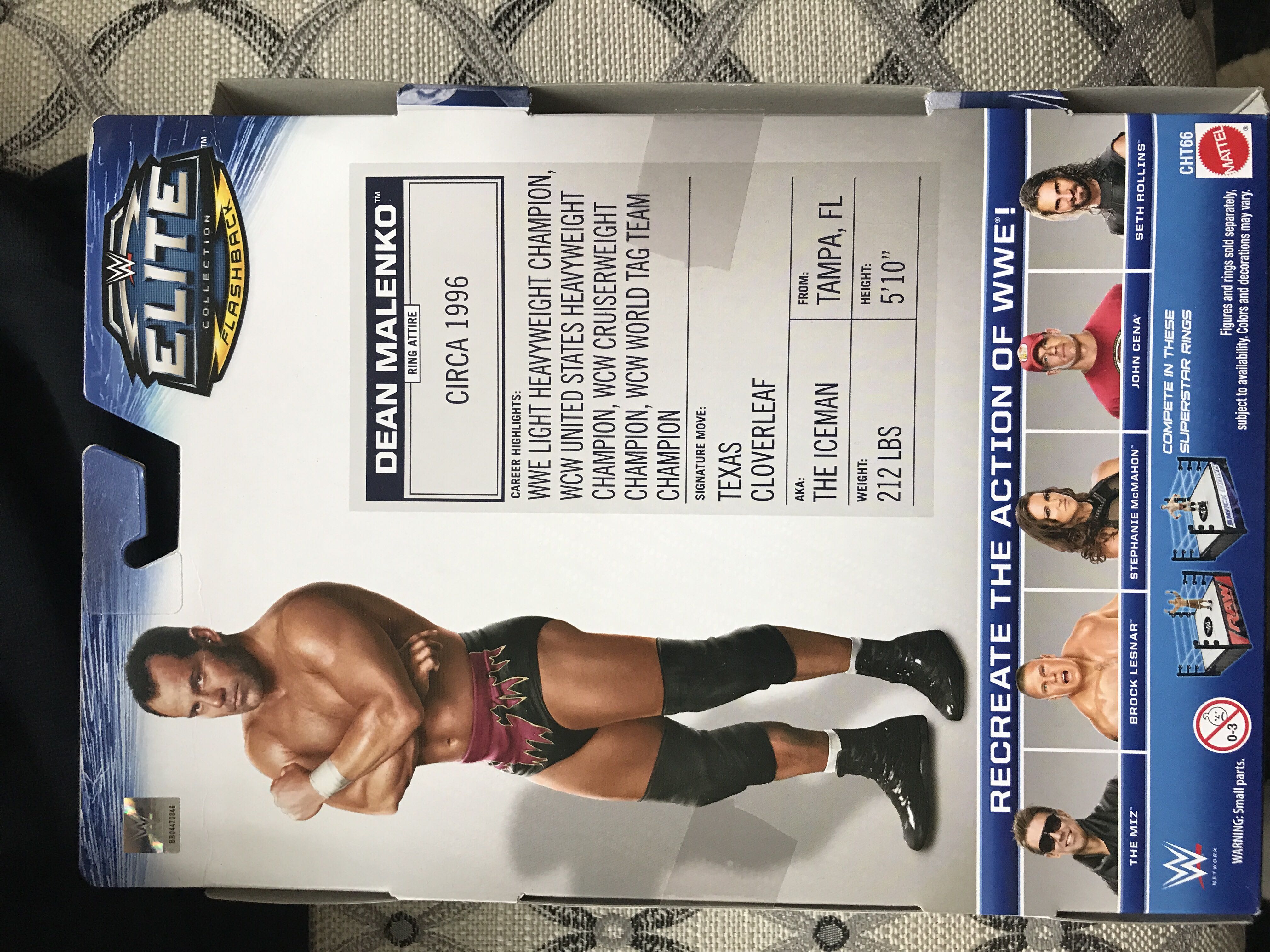 Dean Malenko (Flashback) - Mattel (WWE Elite Collection) action figure collectible [Barcode 887961087949] - Main Image 2