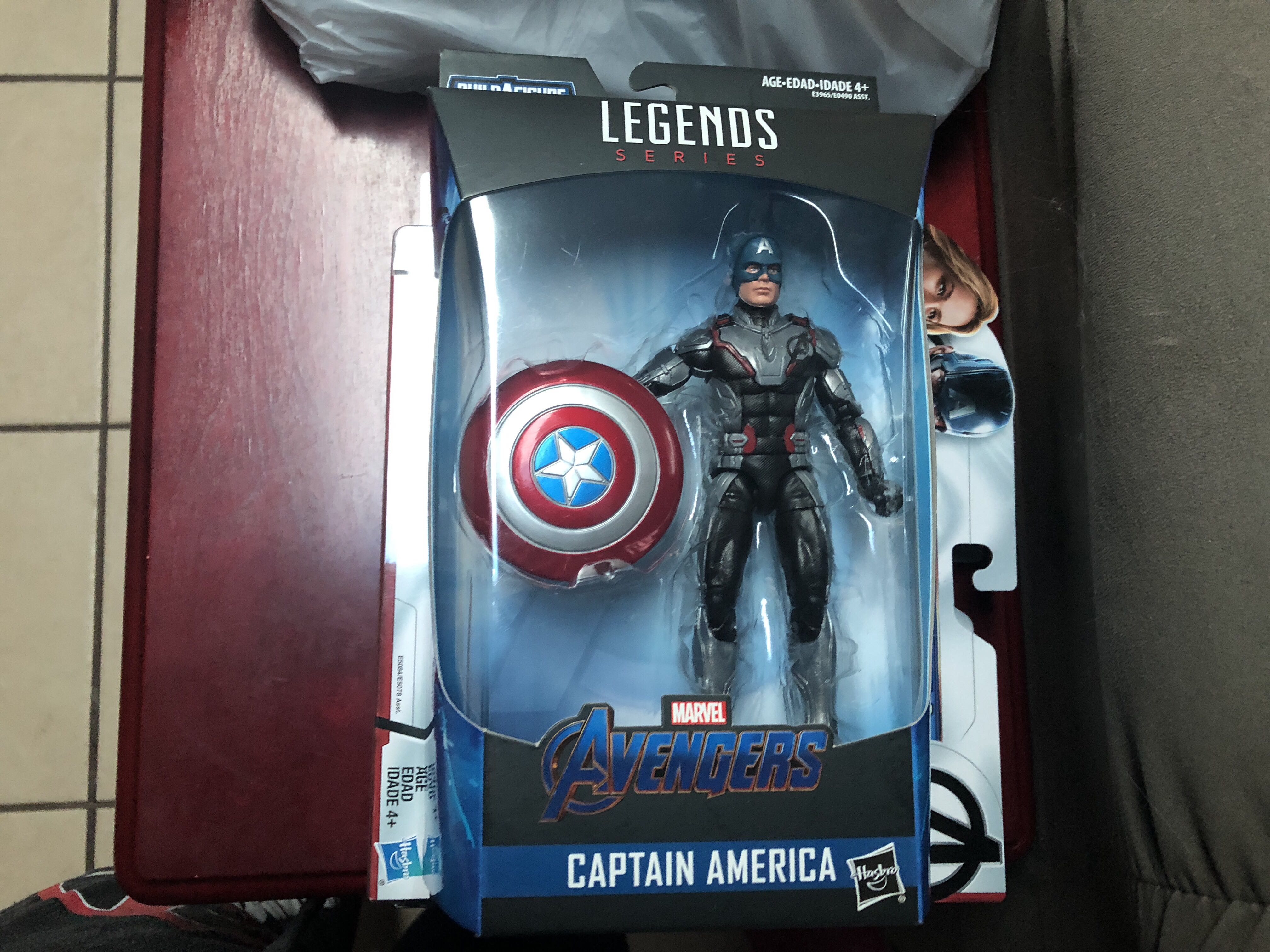 Marvel Captain America: Thanos Baf 0 - Hasbro (Marvel Legends Series) action figure collectible [Barcode 630509803422] - Main Image 1