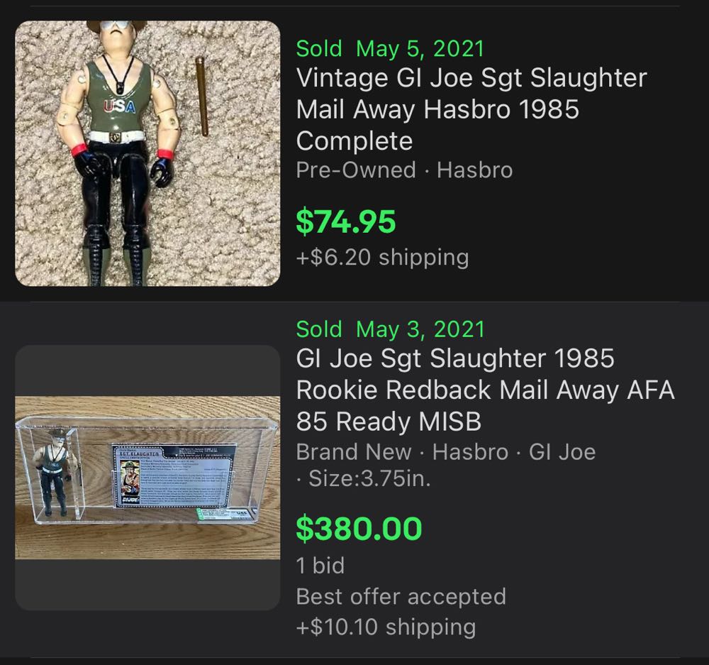 Sgt. Slaughter - Hasbro (G.I. Joe) action figure collectible - Main Image 2