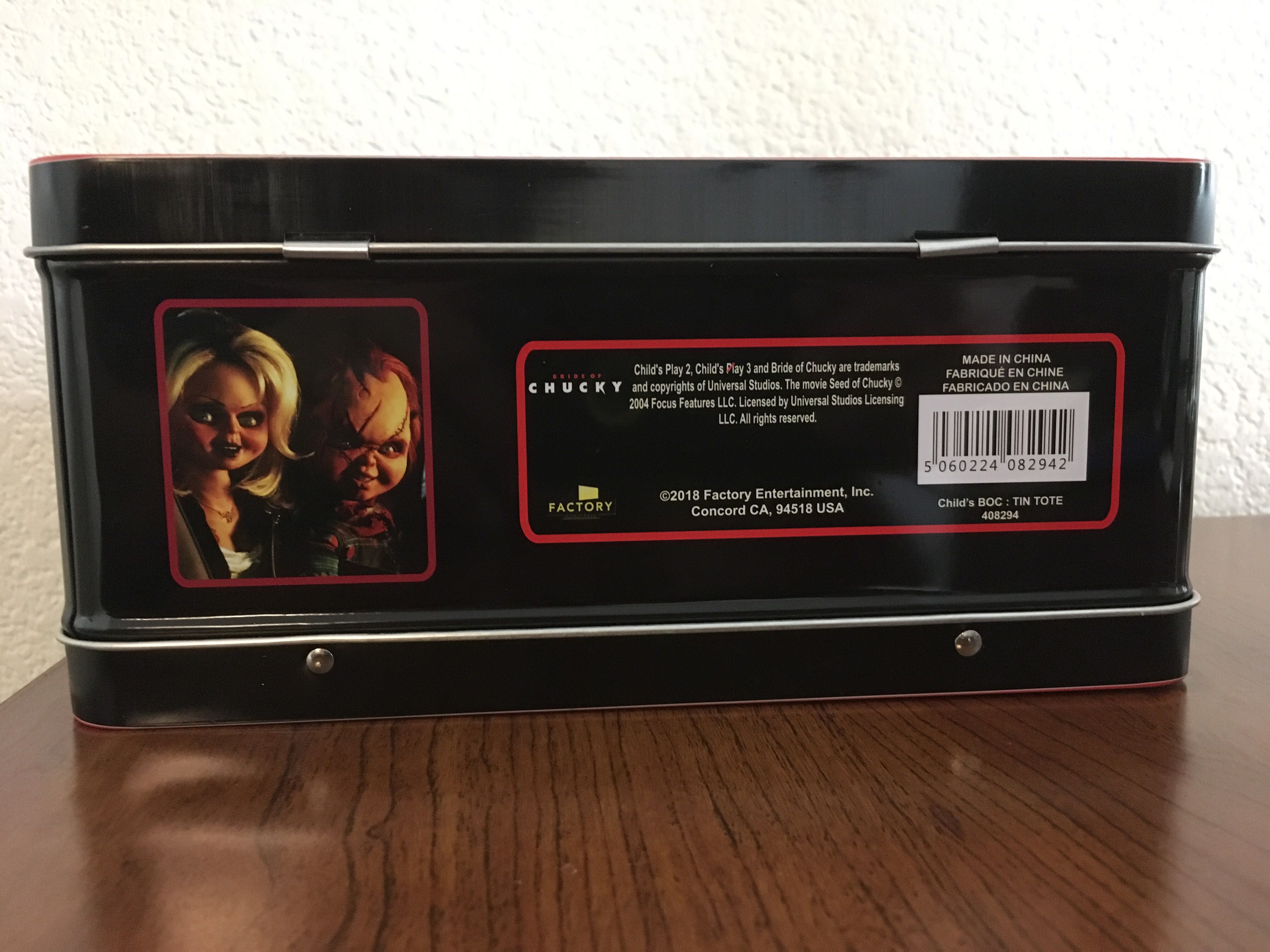 Bride Of Chucky Lunchbox  - Factory Entertainment (Horror) action figure collectible [Barcode 5060224082942] - Main Image 4