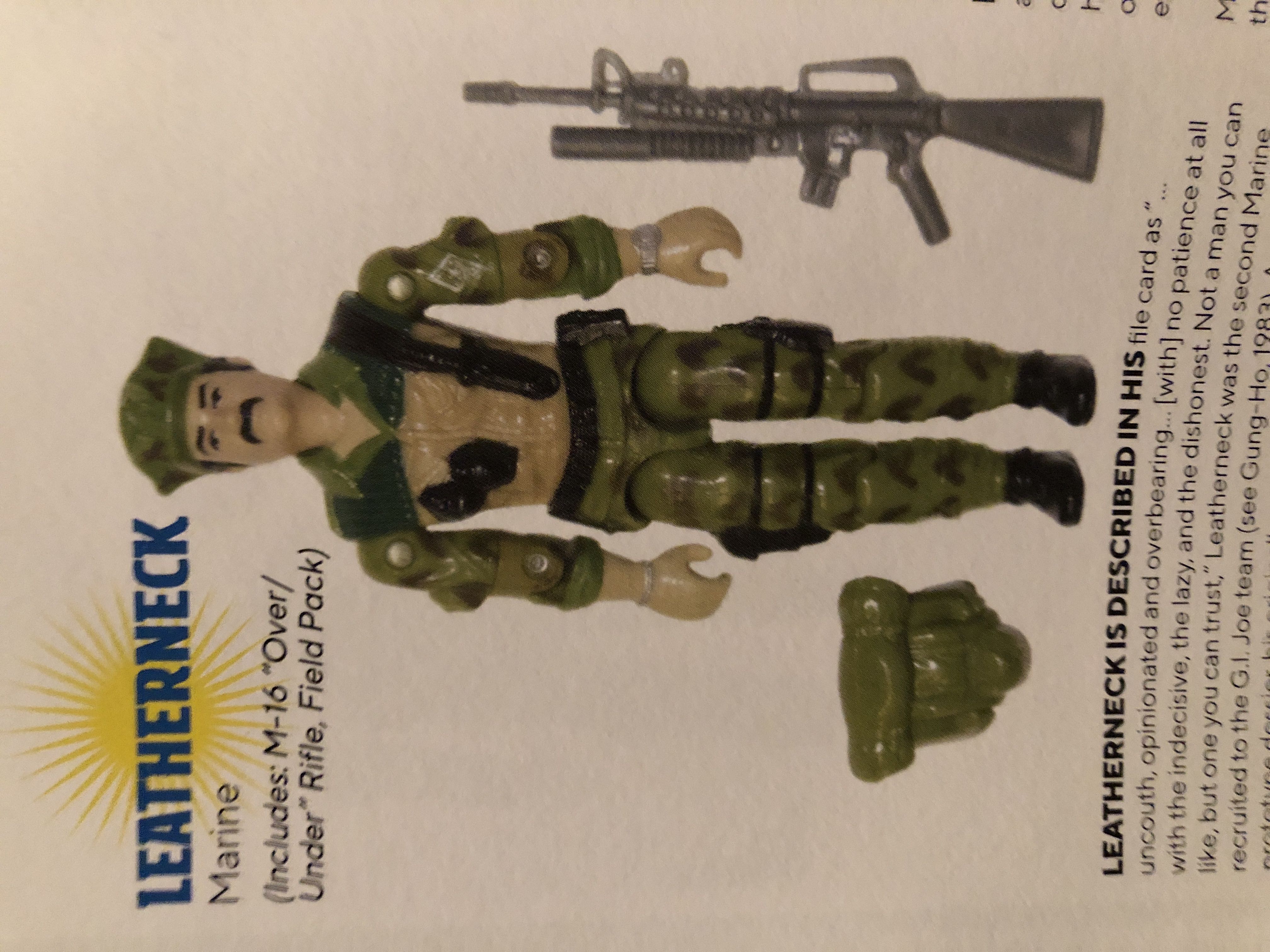 Leatherneck - Hasbro (G.I. Joe - A Real American Hero) action figure collectible - Main Image 3