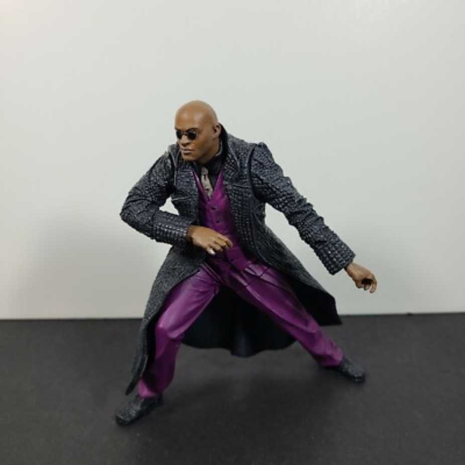Morpheus - McFarland Toys (The Matrix Reloaded Movie) action figure collectible [Barcode 787926177237] - Main Image 3