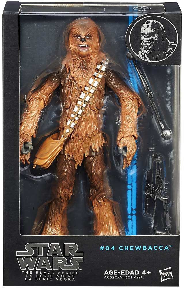 #04 Chewbacca - Hasbro (Star Wars Black Series (Blue Wave)) action figure collectible - Main Image 1