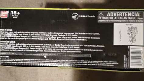 Mighty Morphin Power Rangers White Tigerzord - Bandai (Mighty Morphin Power Rangers) action figure collectible [Barcode 045557972066] - Main Image 3