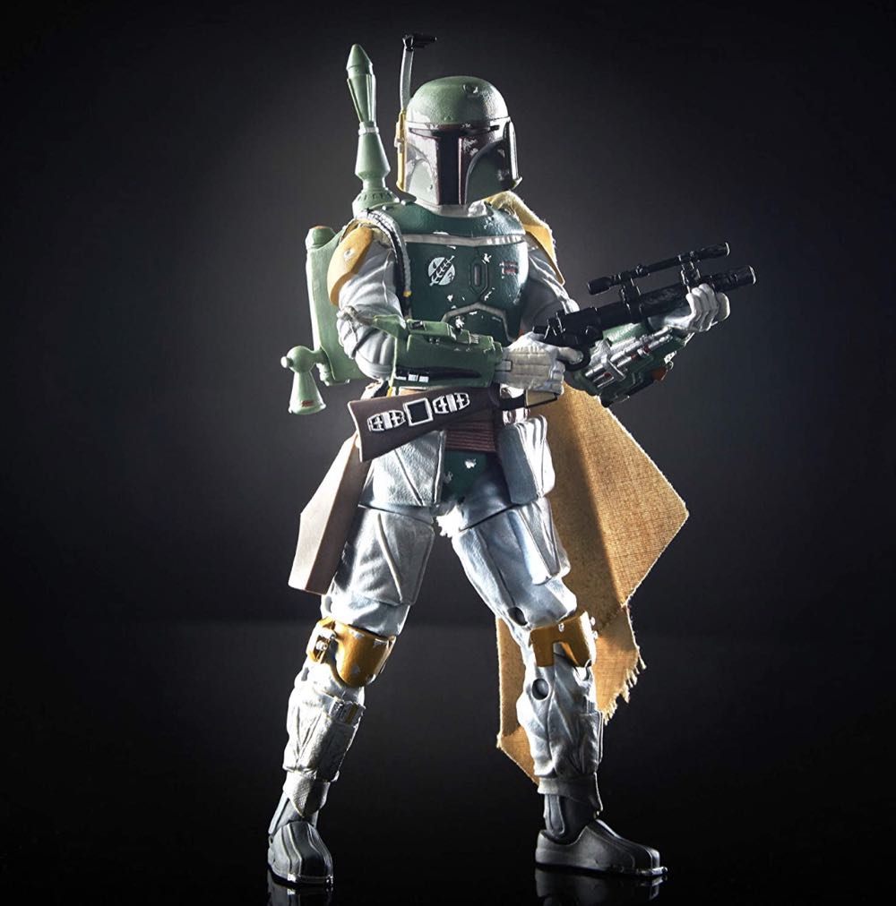 Boba Fett - Hasbro (Star Wars Black 6” Archive) (Starwars Black 6 inch) action figure collectible [Barcode 5010993553105] - Main Image 3