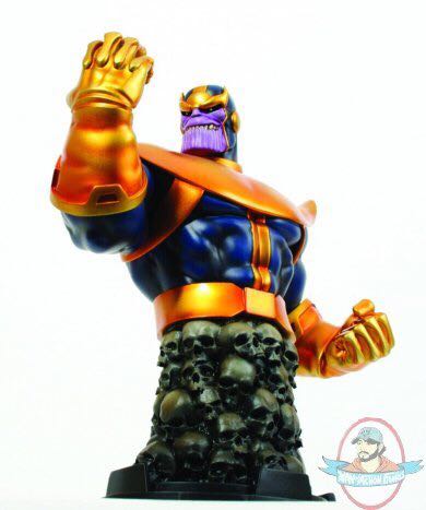 Thanos Mini Bust - Bowen Designs (Marvel Mini Bust) action figure collectible [Barcode 610740051134] - Main Image 2