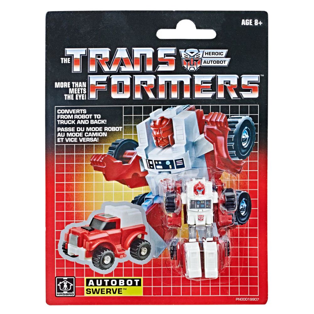 Transformers : Reissue - Autobot Swerve - Hasbro (G1 Reissue) action figure collectible [Barcode 630509689736] - Main Image 3