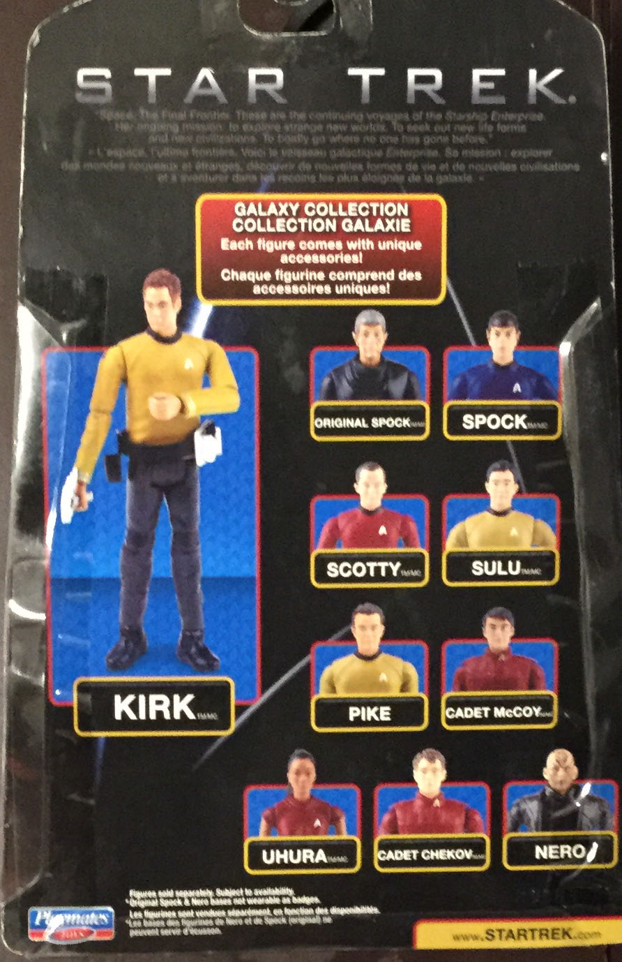 Original Spock - Playmates (Star Trek (2009)) action figure collectible [Barcode 043377617532] - Main Image 2