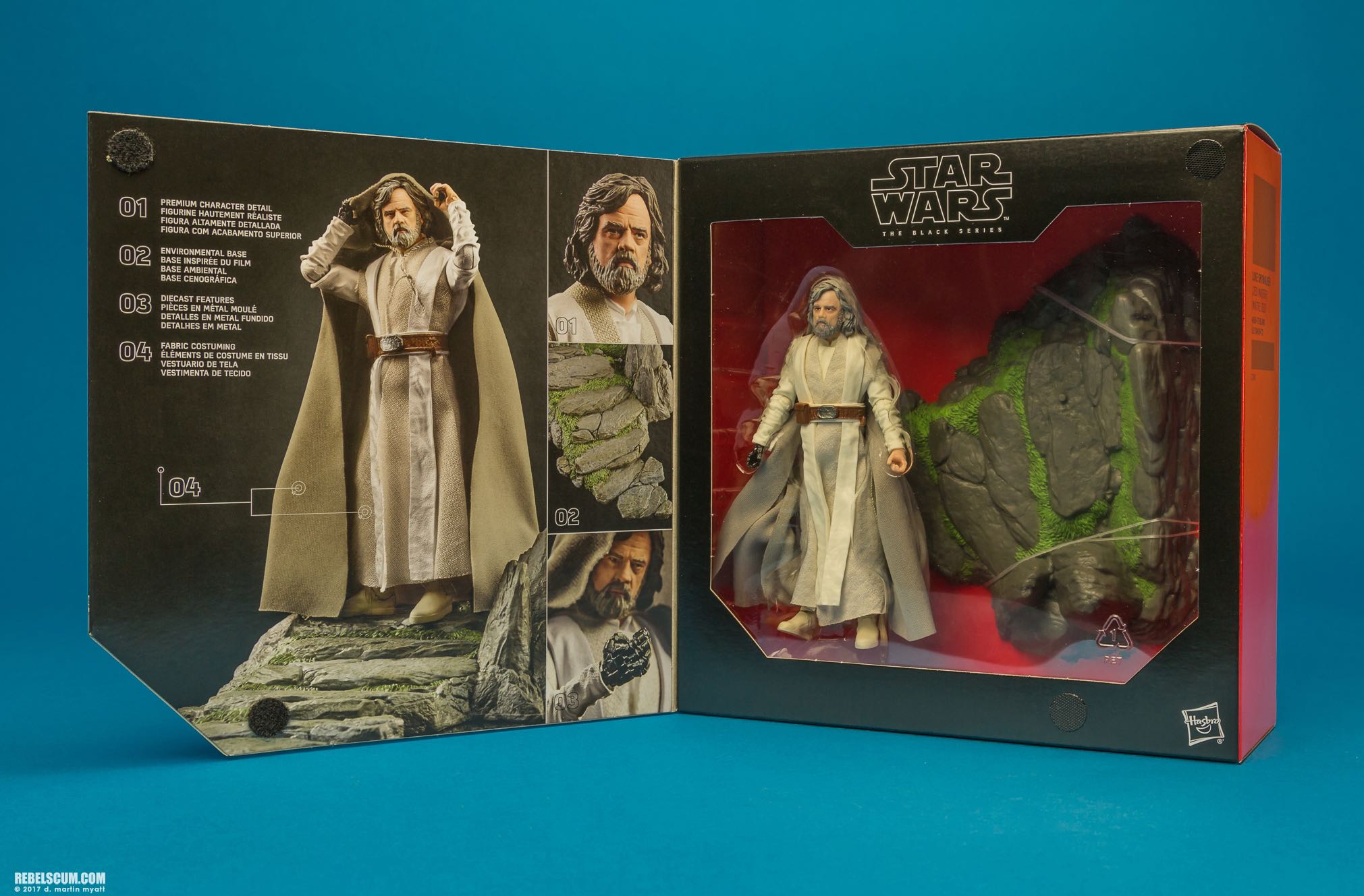Luke Skywalker (Jedi Master)  - Hasbro (Star Wars Black Series (Exclusive)) action figure collectible - Main Image 2