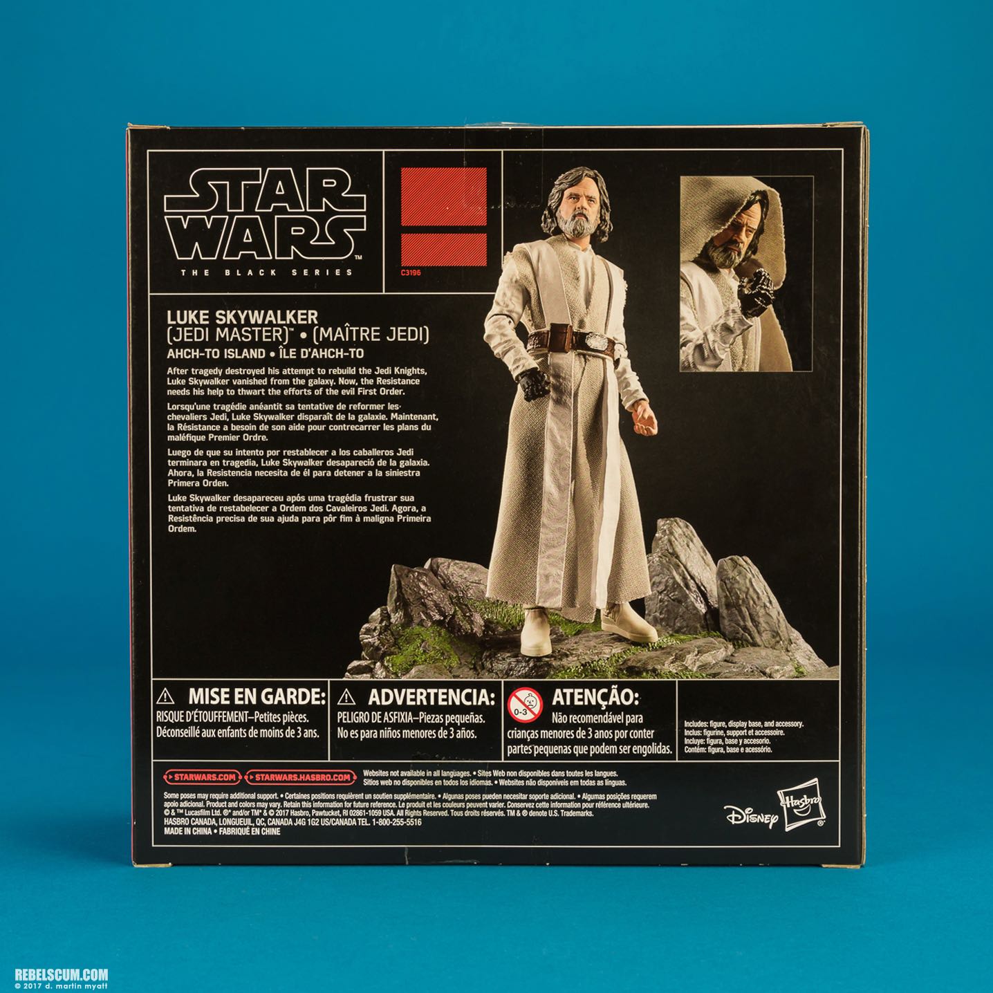 Luke Skywalker (Jedi Master)  - Hasbro (Star Wars Black Series (Exclusive)) action figure collectible - Main Image 3