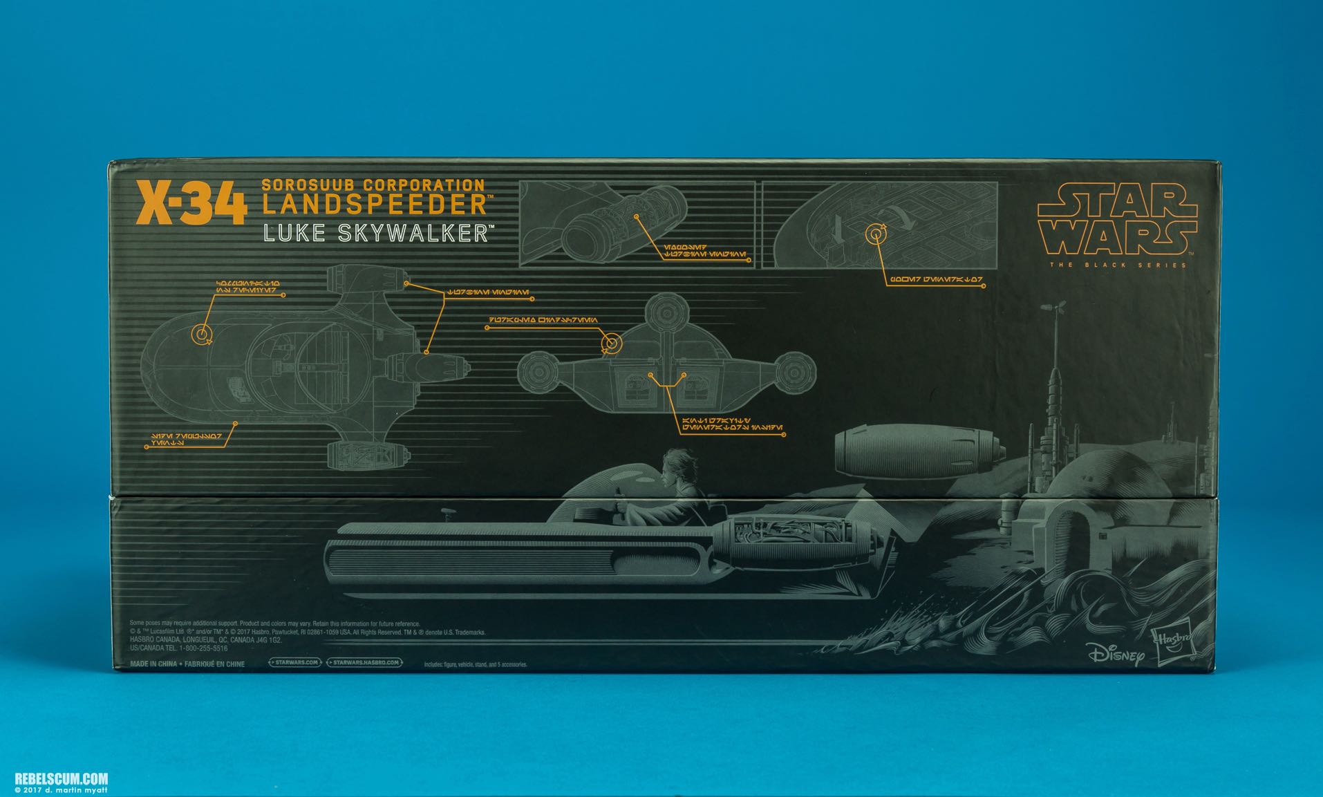 X-34 Landspeeder Luke Skywalker - Hasbro (Star Wars Black Series (Exclusive)) action figure collectible - Main Image 2