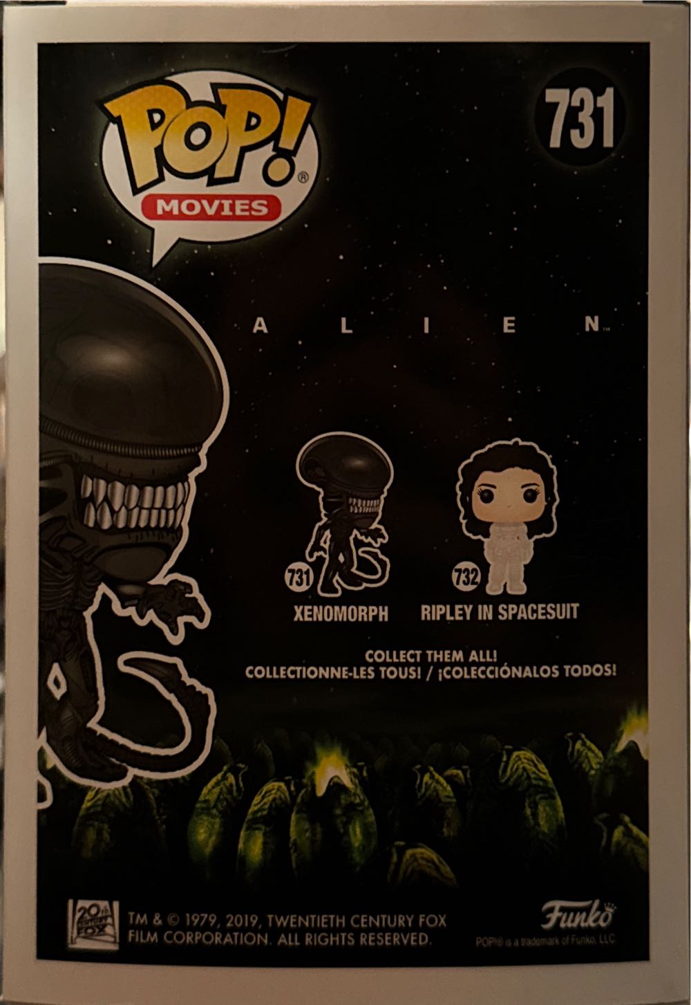 Xenomorph  (Alien 40th Anniversary) - Funko (Alien) action figure collectible [Barcode 889698377508] - Main Image 2