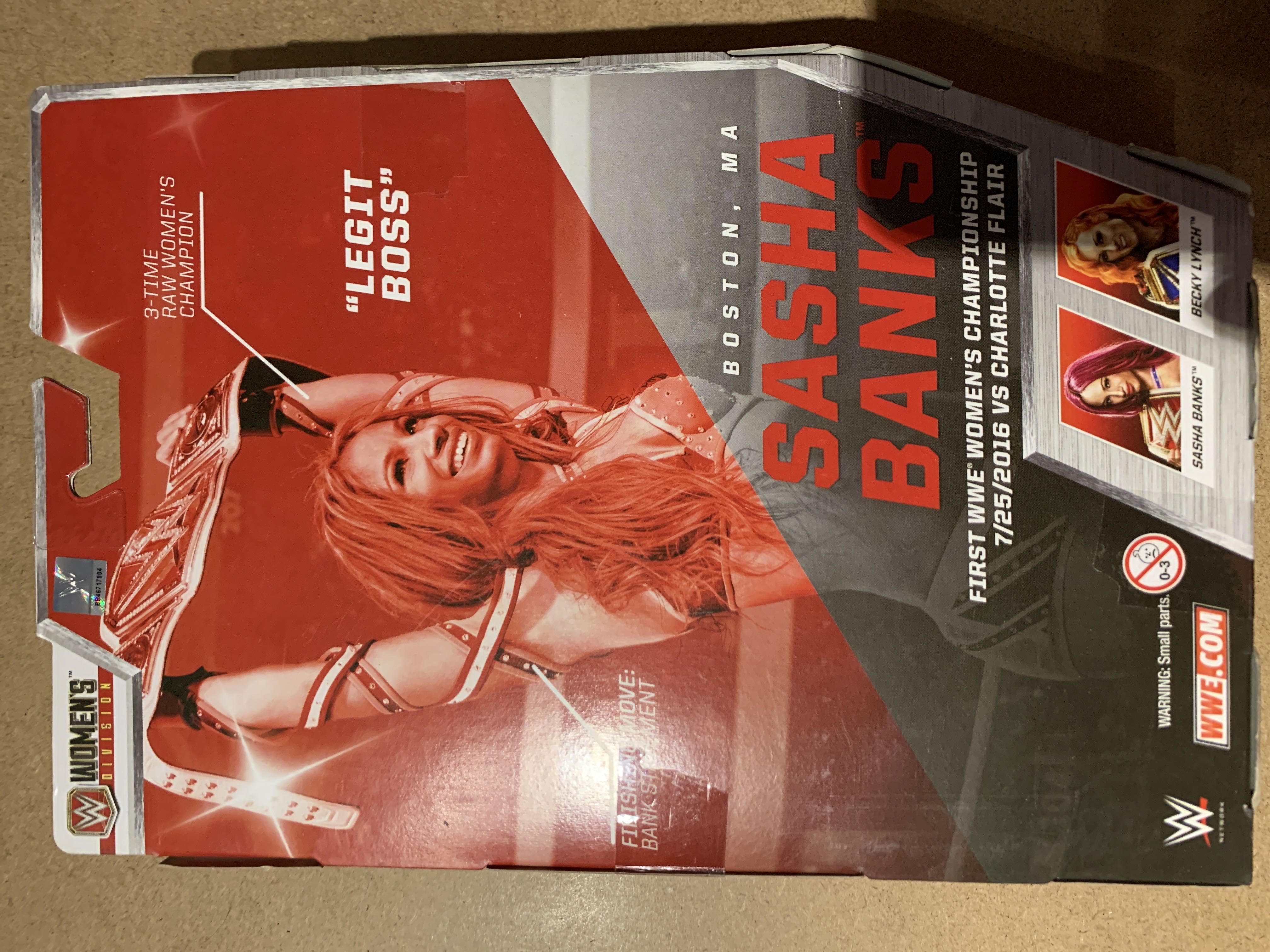 Sasha Banks - Mattel Wwe (Elite Collection) action figure collectible [Barcode 887961591163] - Main Image 2