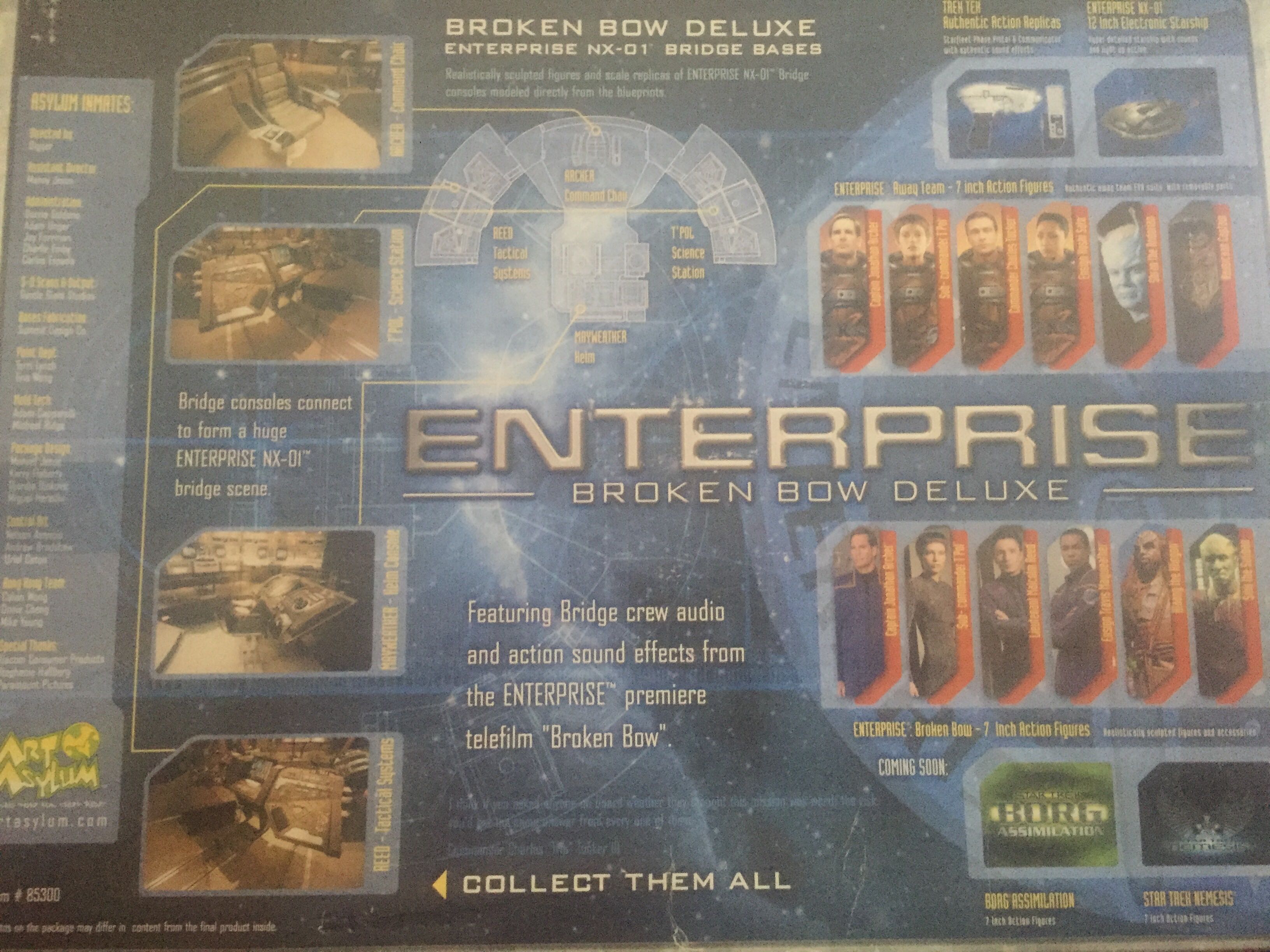 Enterprise Broken Bow Deluxe - Art Asylum (Star Trek Deluxe) action figure collectible [Barcode 687203853017] - Main Image 2