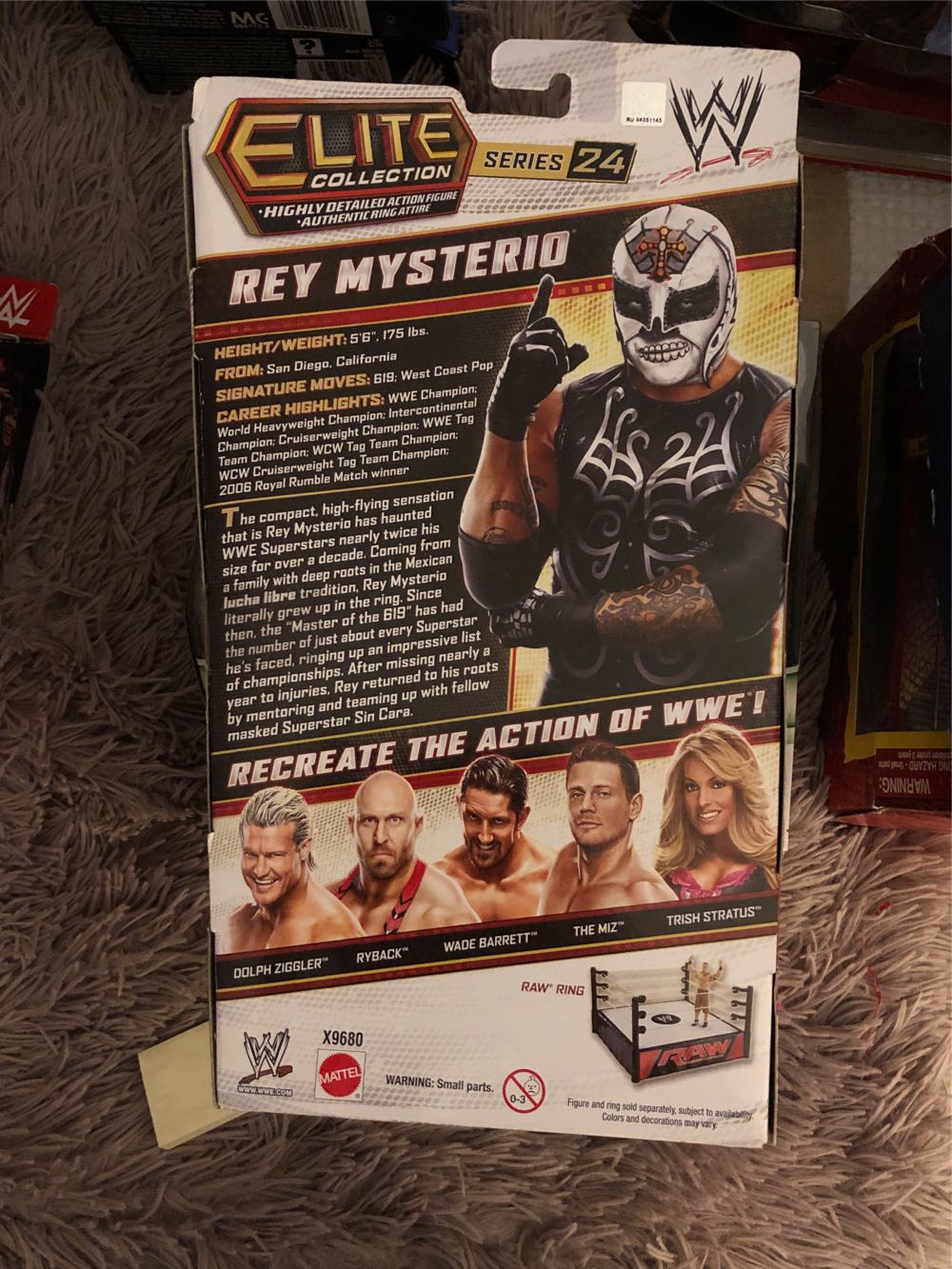 Rey Mysterio (Elite Collection) - Mattel (Elite Collection) action figure collectible [Barcode 746775181949] - Main Image 2