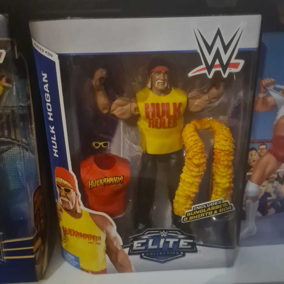 Hulk Hogan (Elite) - Mattel (Elite) action figure collectible [Barcode 887961086683] - Main Image 4