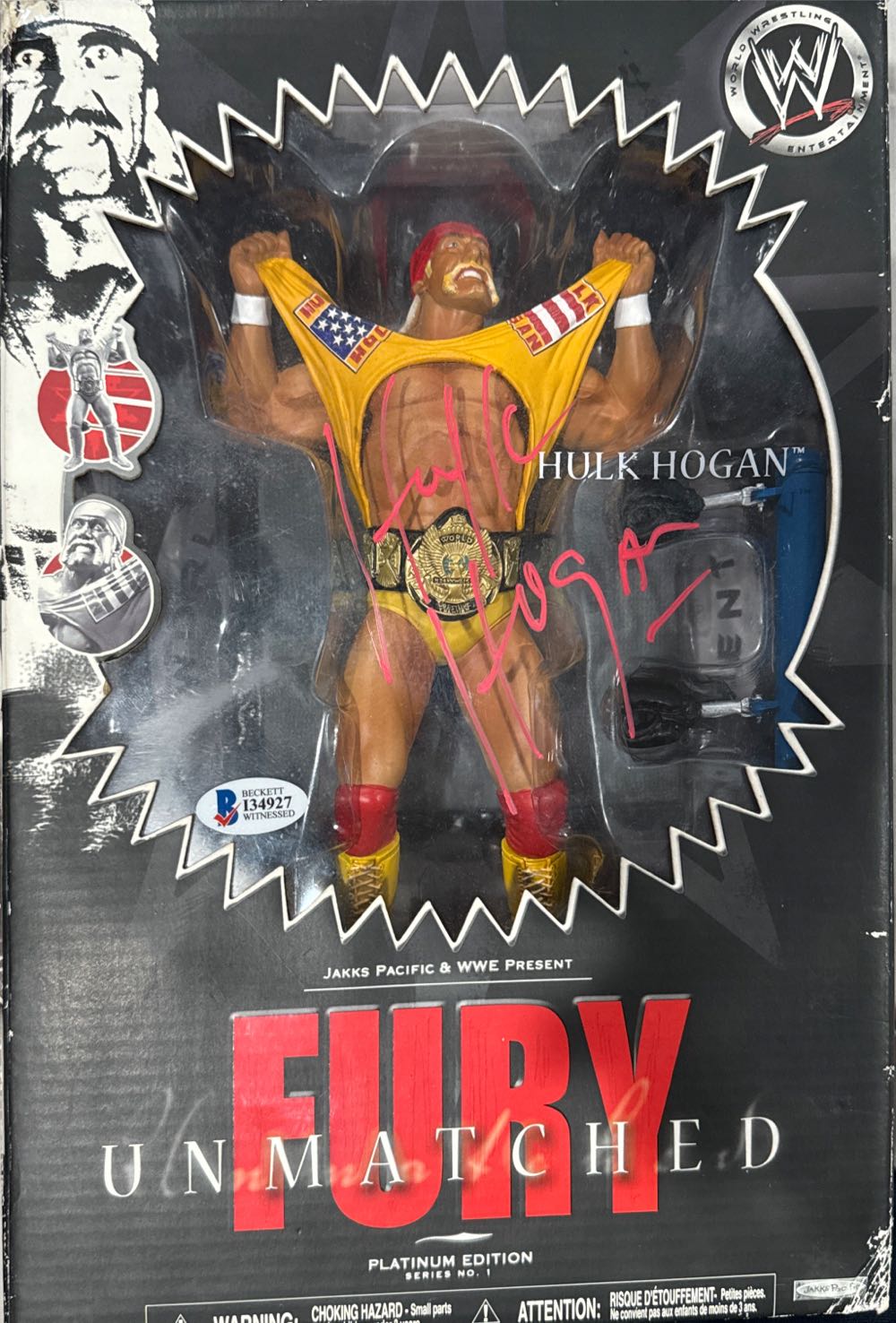 Rey Mysterio (2007) - JAKKS Pacific, Inc. (WWE Unmatched Fury Series) action figure collectible [Barcode 039897911847] - Main Image 3