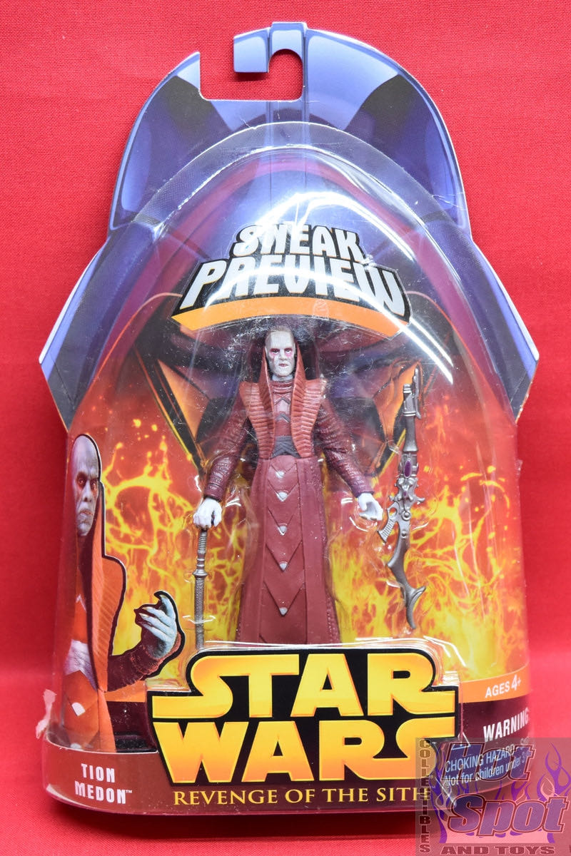 Tion Medon (Sneak Preview) - Hasbro (Star Wars: Revenge of the Sith: 3”) action figure collectible [Barcode 076930853634] - Main Image 3