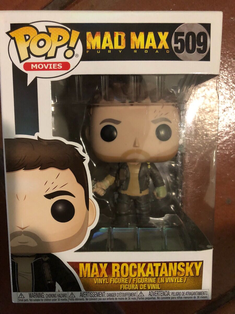 Max Rockatansky - Funko Pop Movies (Mad Max Fury Road) action figure collectible [Barcode 889698280389] - Main Image 2