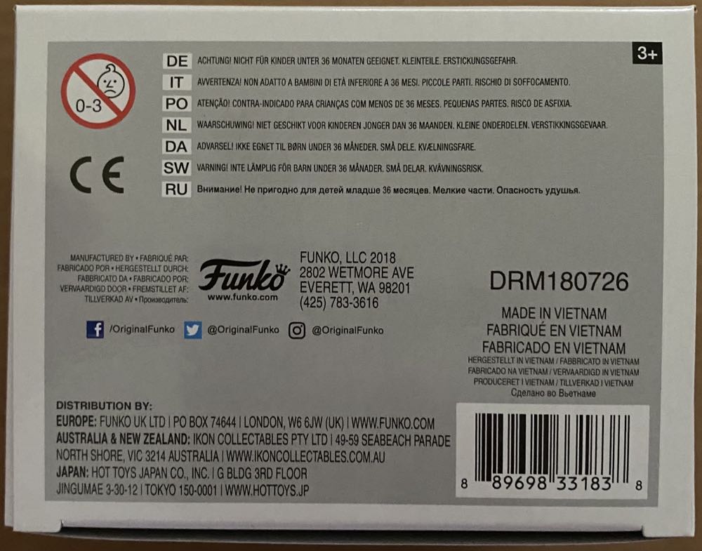 Alfred Hitchcock (director) 624 - Funko (Directors) action figure collectible [Barcode 889698331838] - Main Image 4