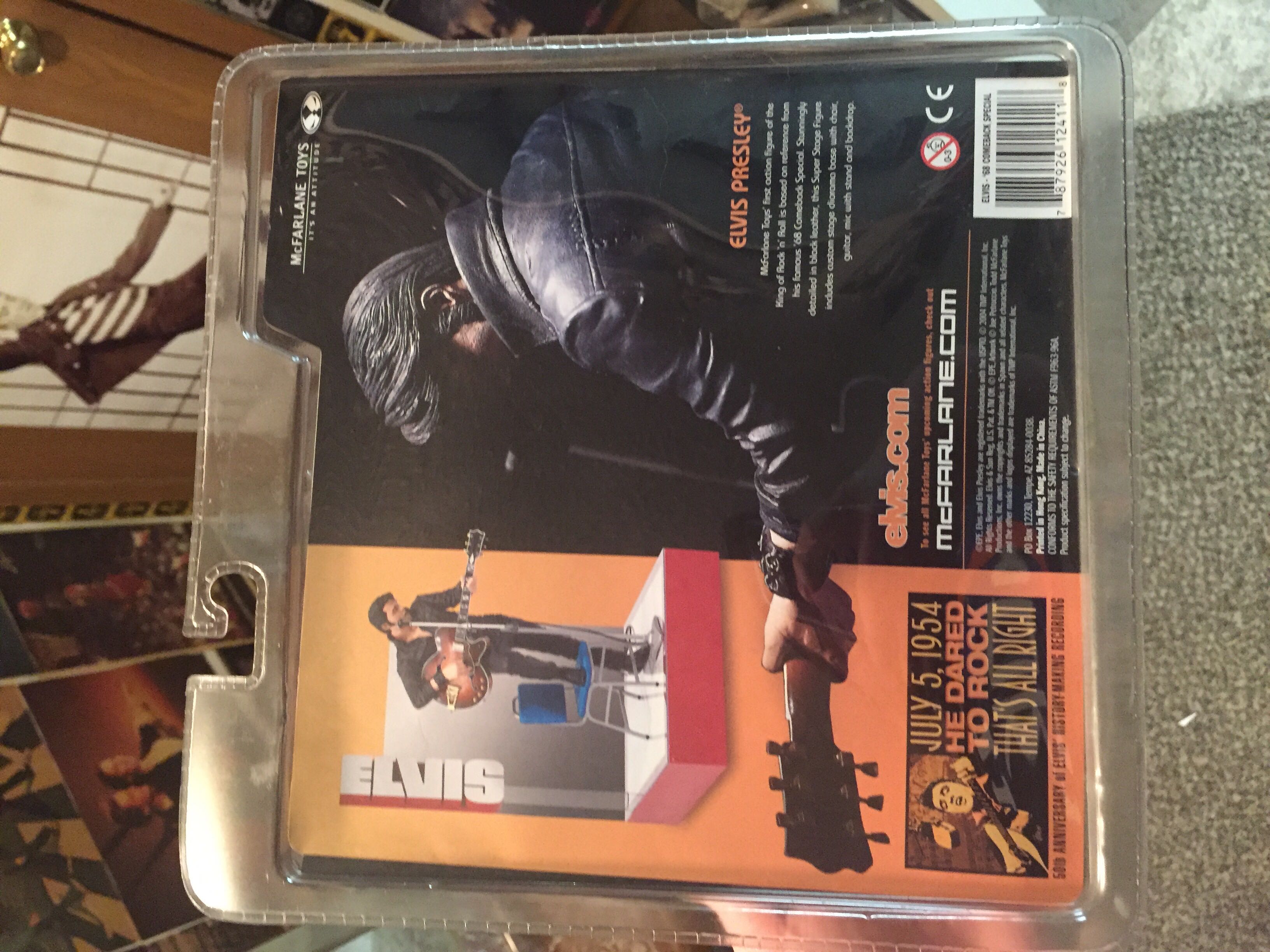 Elvis 68 Comeback Special - McFarlane Toys (Music Action Figure) action figure collectible [Barcode 787926124118] - Main Image 2