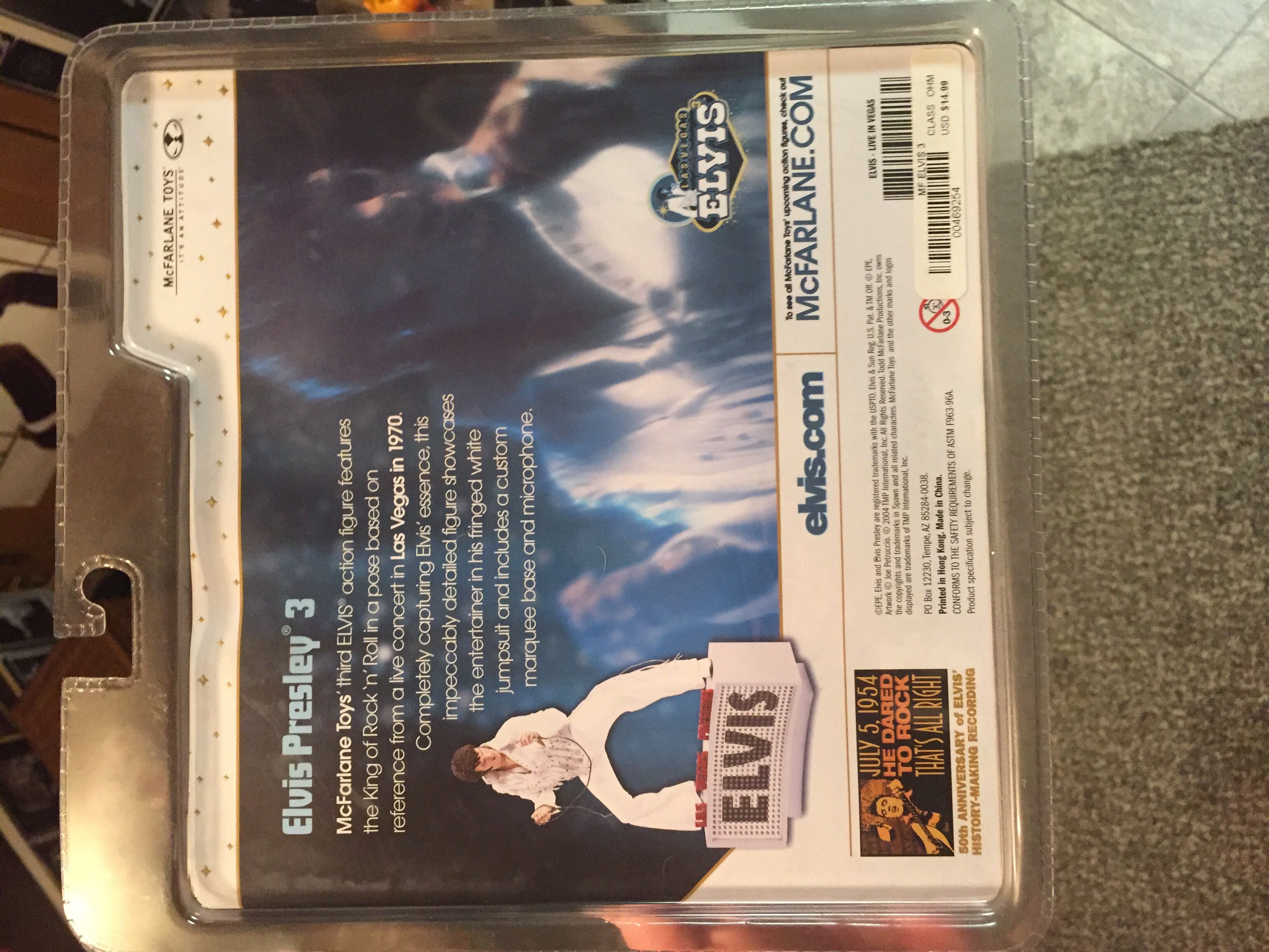 Elvis Las Vegas - McFarlane Toys (Elvis Presley) action figure collectible [Barcode 787926124132] - Main Image 2