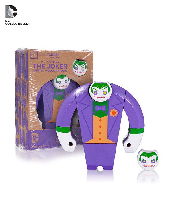 DC The Joker Painted Wooden Figure - DC Direct action figure collectible - Main Image 3