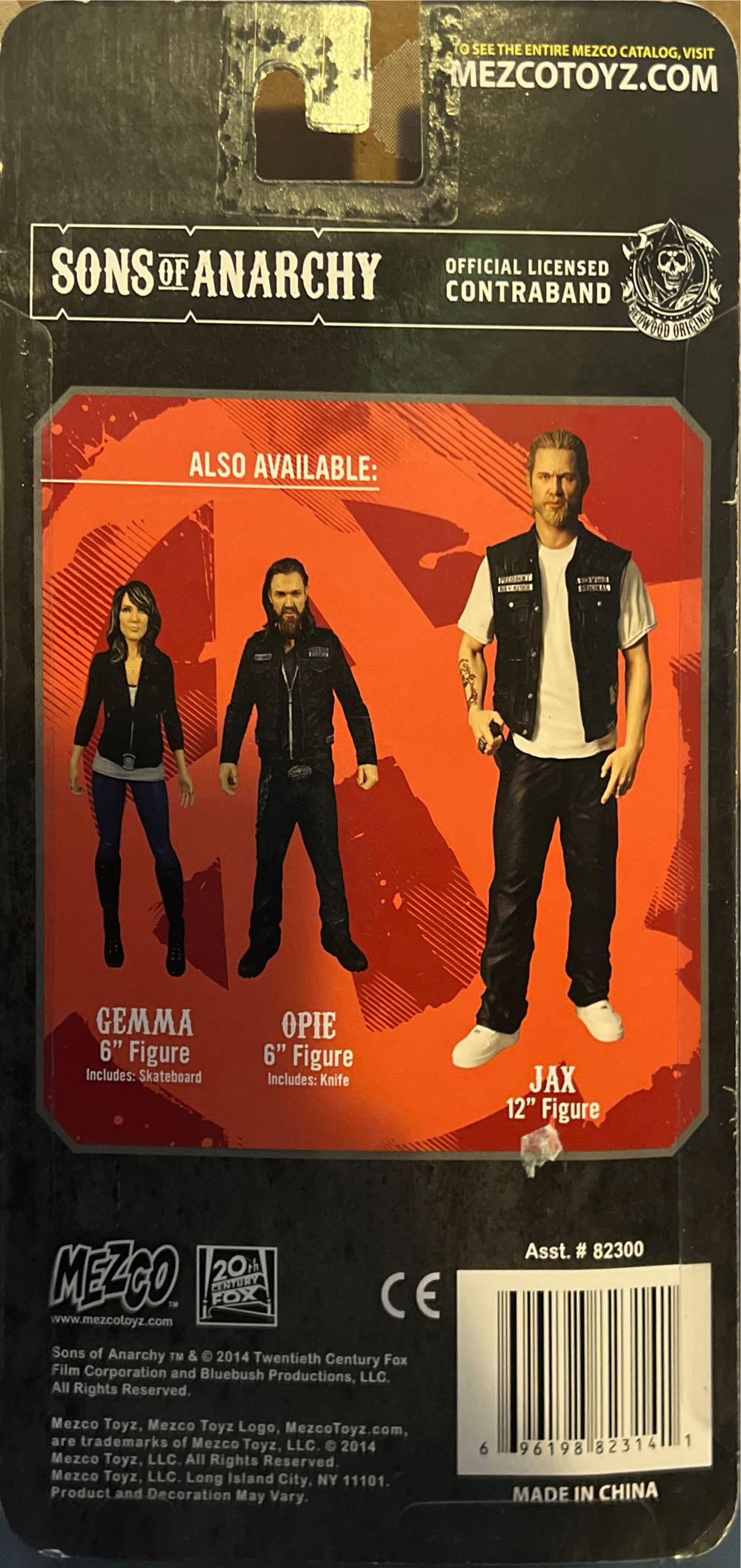 Sons Of Anarchy Opie  action figure collectible [Barcode 696198823141] - Main Image 2